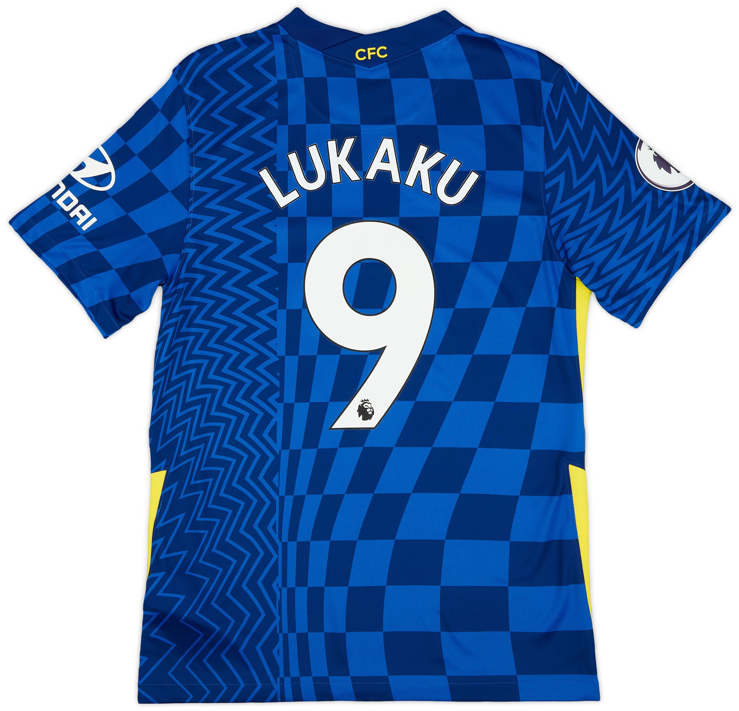 2021-22 Chelsea Home Shirt Lukaku #9 - (M)