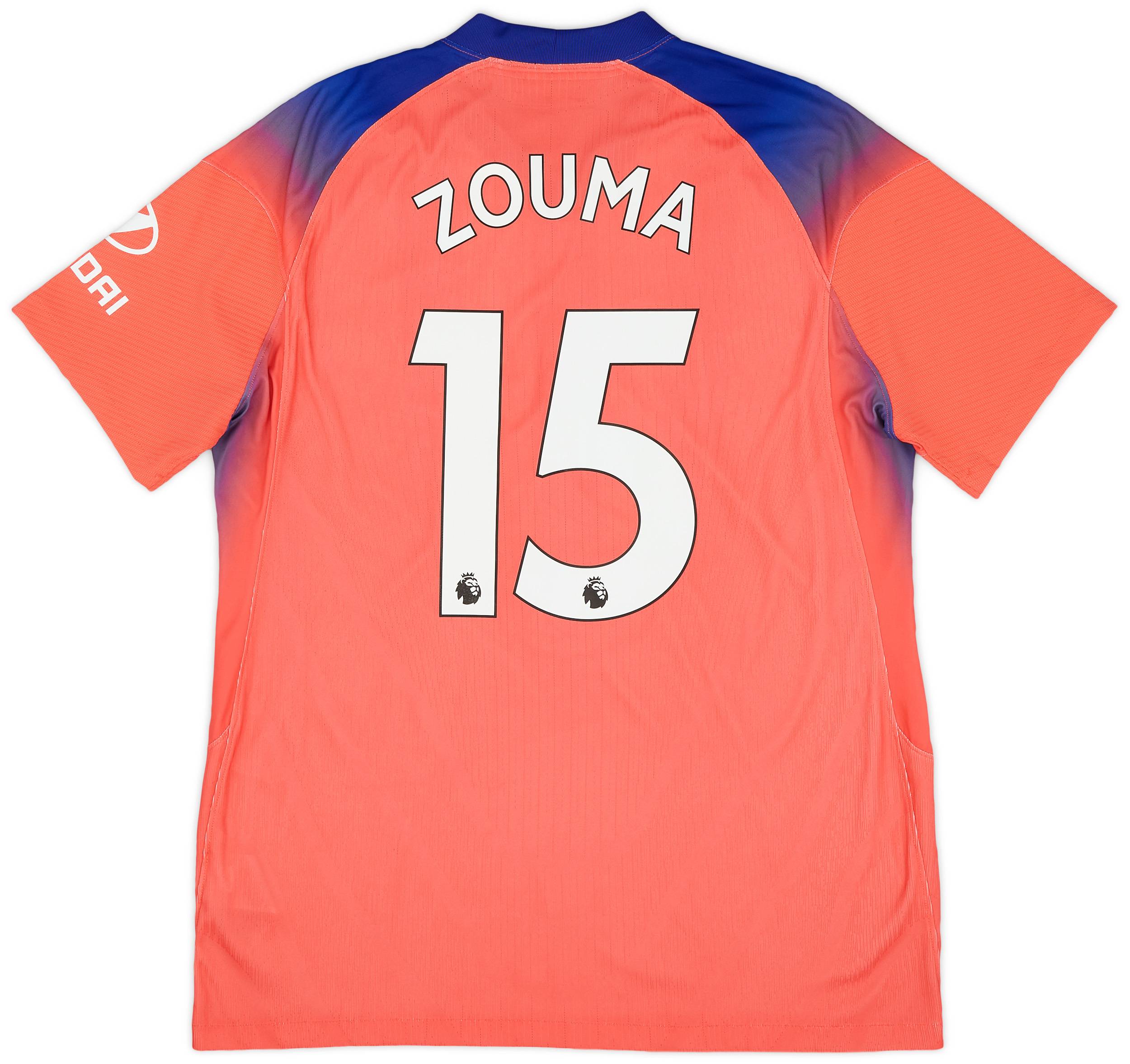 2020-21 Chelsea Authentic Third Shirt Zouma #15 - (L)