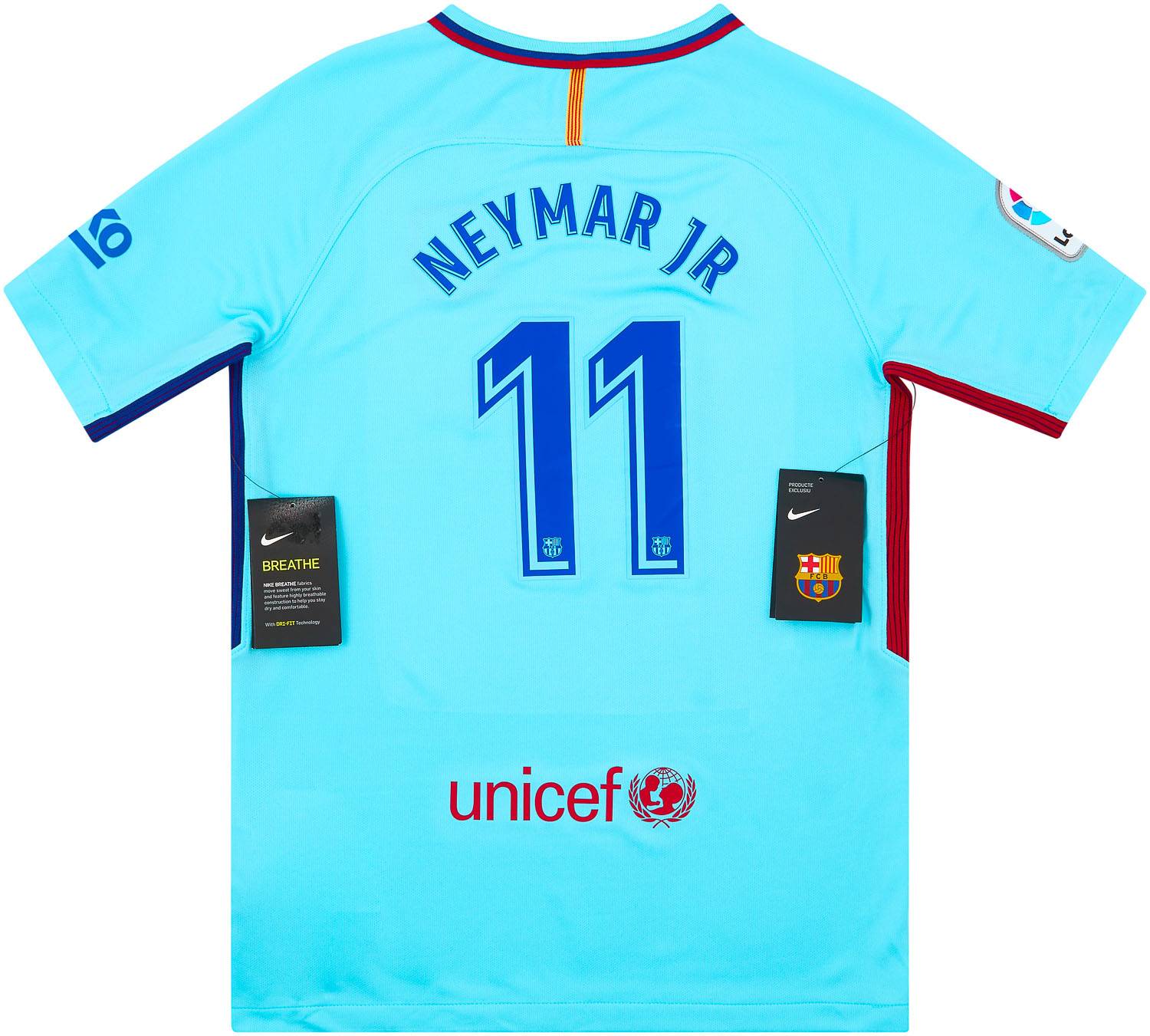 2017-18 Barcelona Away Shirt Neymar Jr #11 KIDS