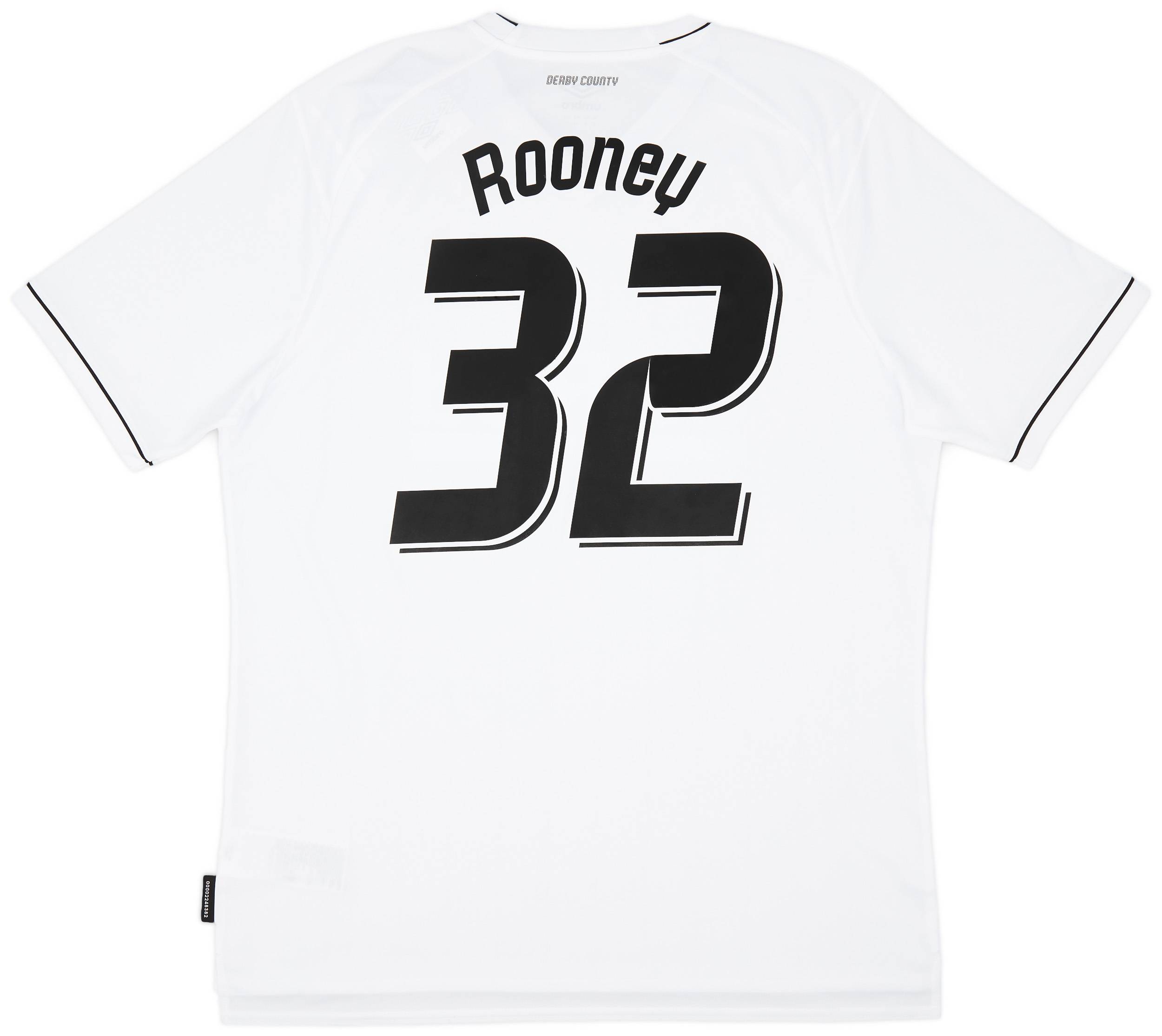 2020-21 Derby County Home Shirt Rooney #32 (S)