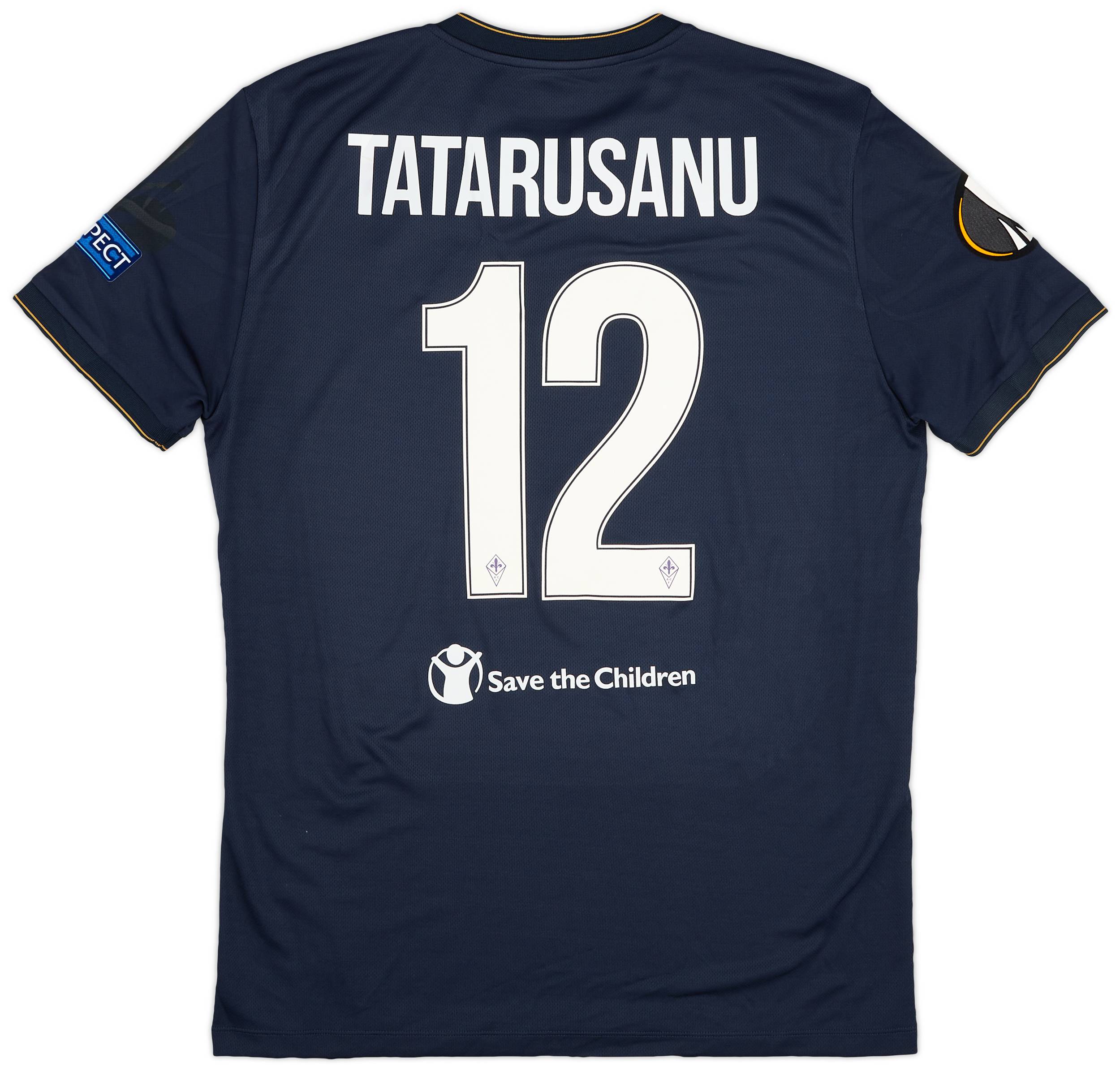 2015 16 Fiorentina Match Issue European GK S S Shirt Tatarusanu 12 As New L