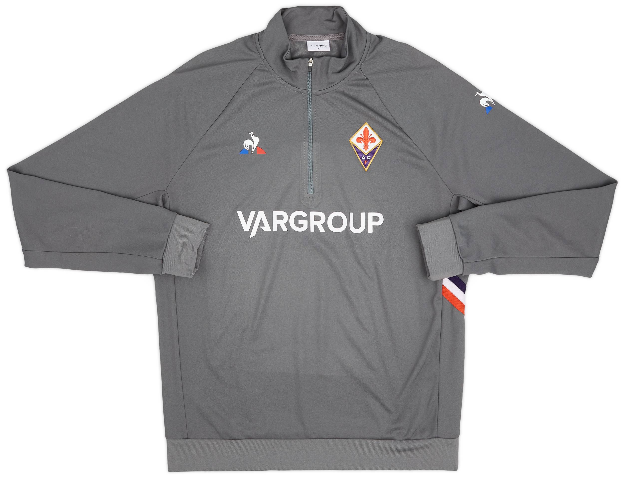 2019 20 Fiorentina Le Coq Sportif 1 4 Zip Training Top 6 10 XL