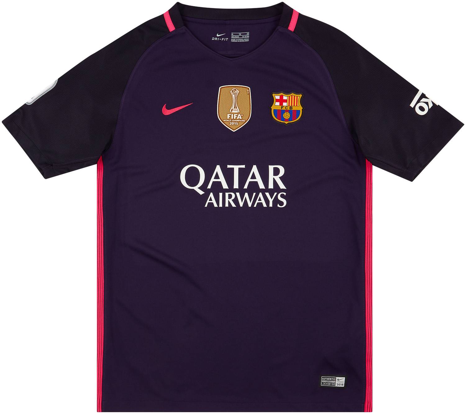 FCバルセロナ NEYMAR JR 11番 シャツ　ホーム　16-17 2016-17 Barcelona Away Shirt Neymar Jr #11 (XS.Kids)