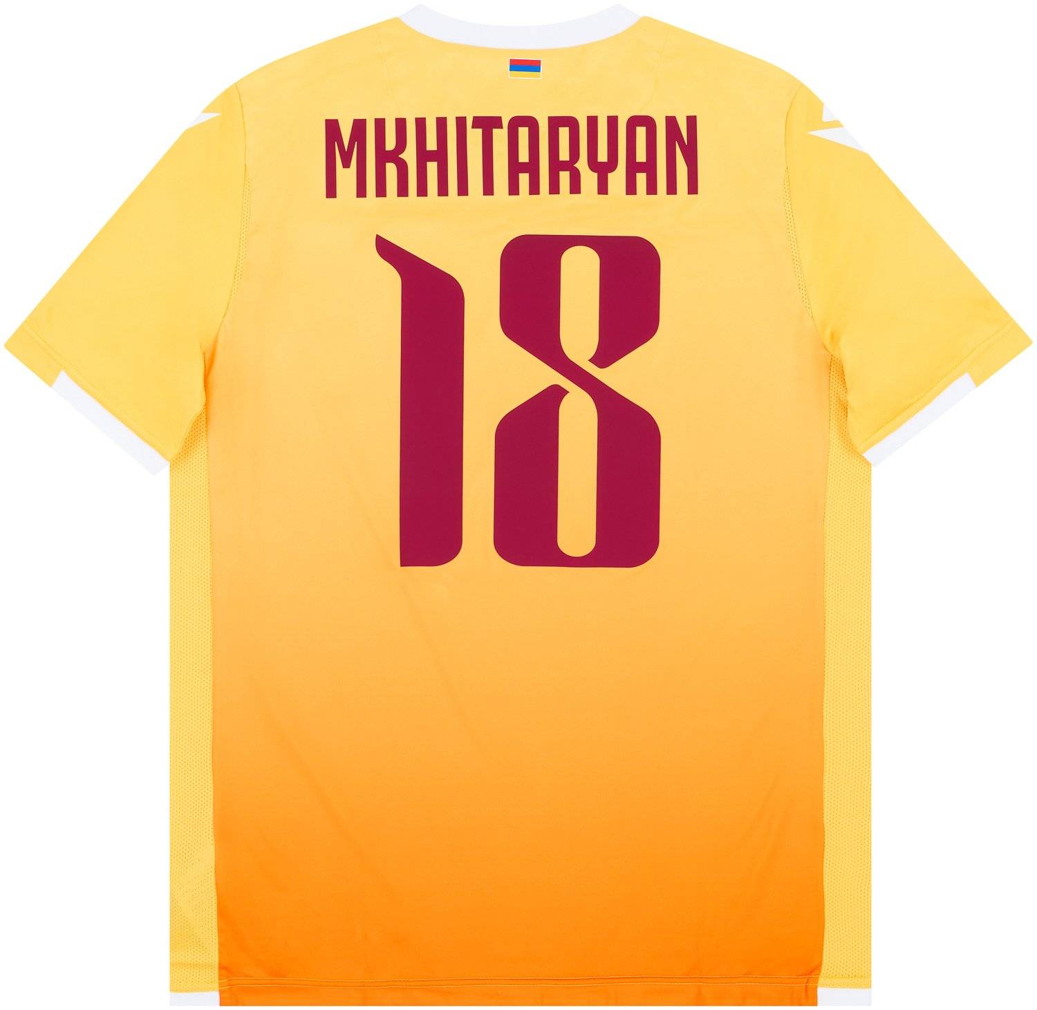 2020-21 Armenia Away Shirt Mkhitaryan #18