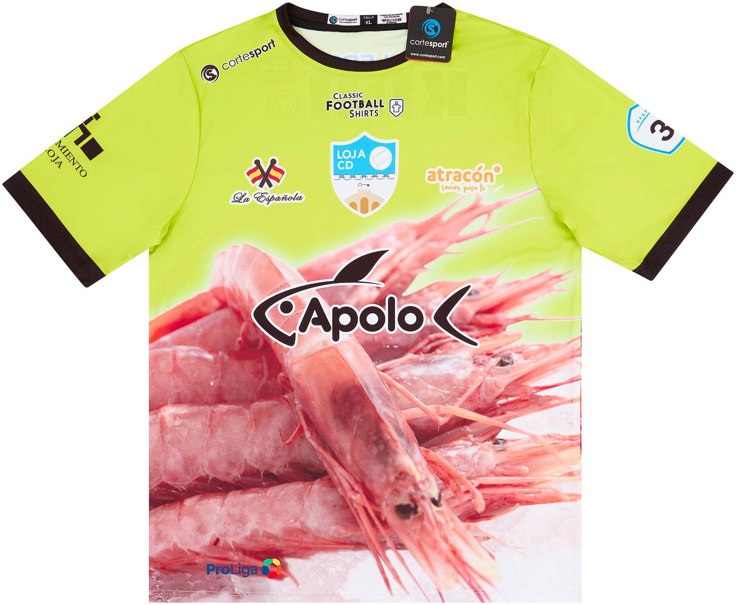 Football shirt prawns shop