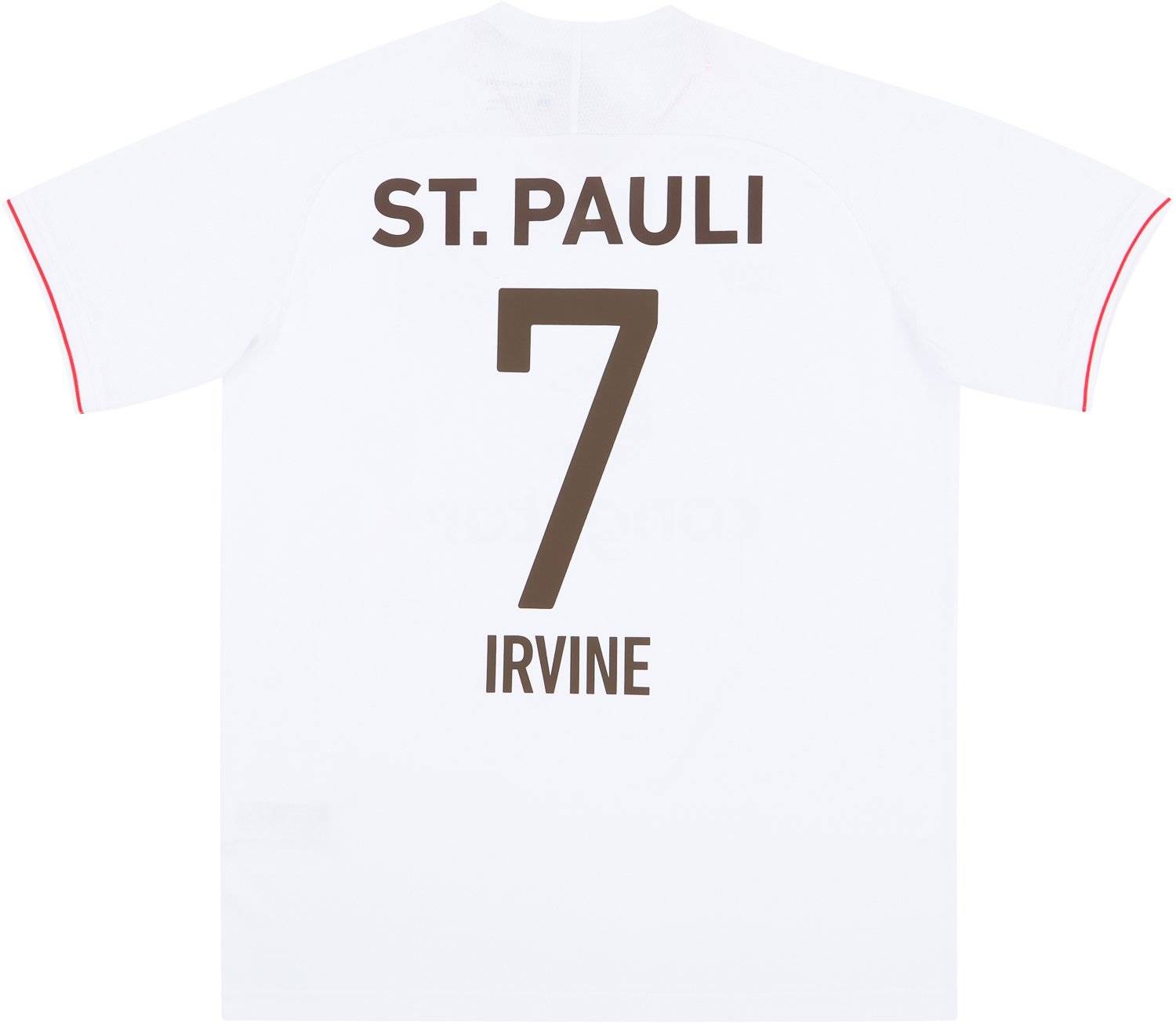 2021-22 St Pauli Away Shirt Irvine #7 (M)