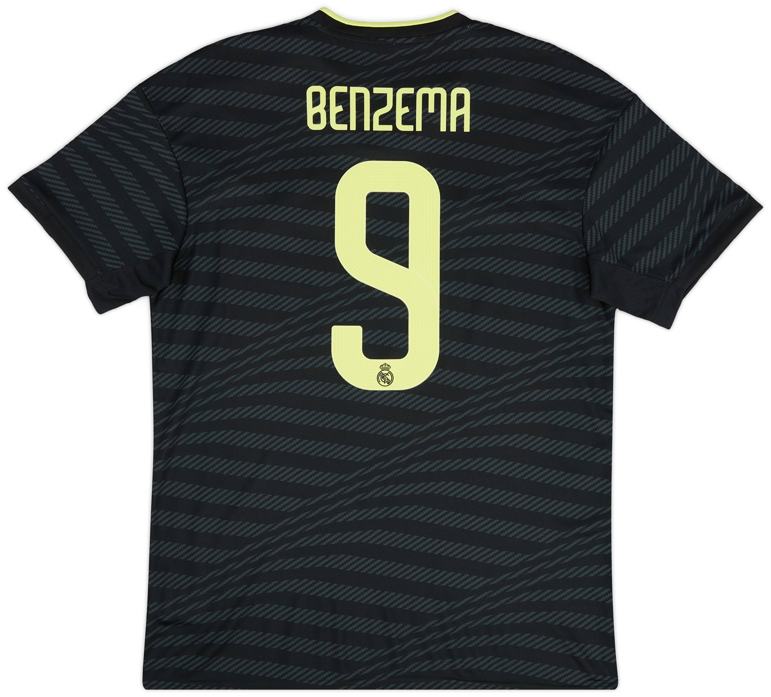 2022-23 Real Madrid Third Shirt Benzema #9