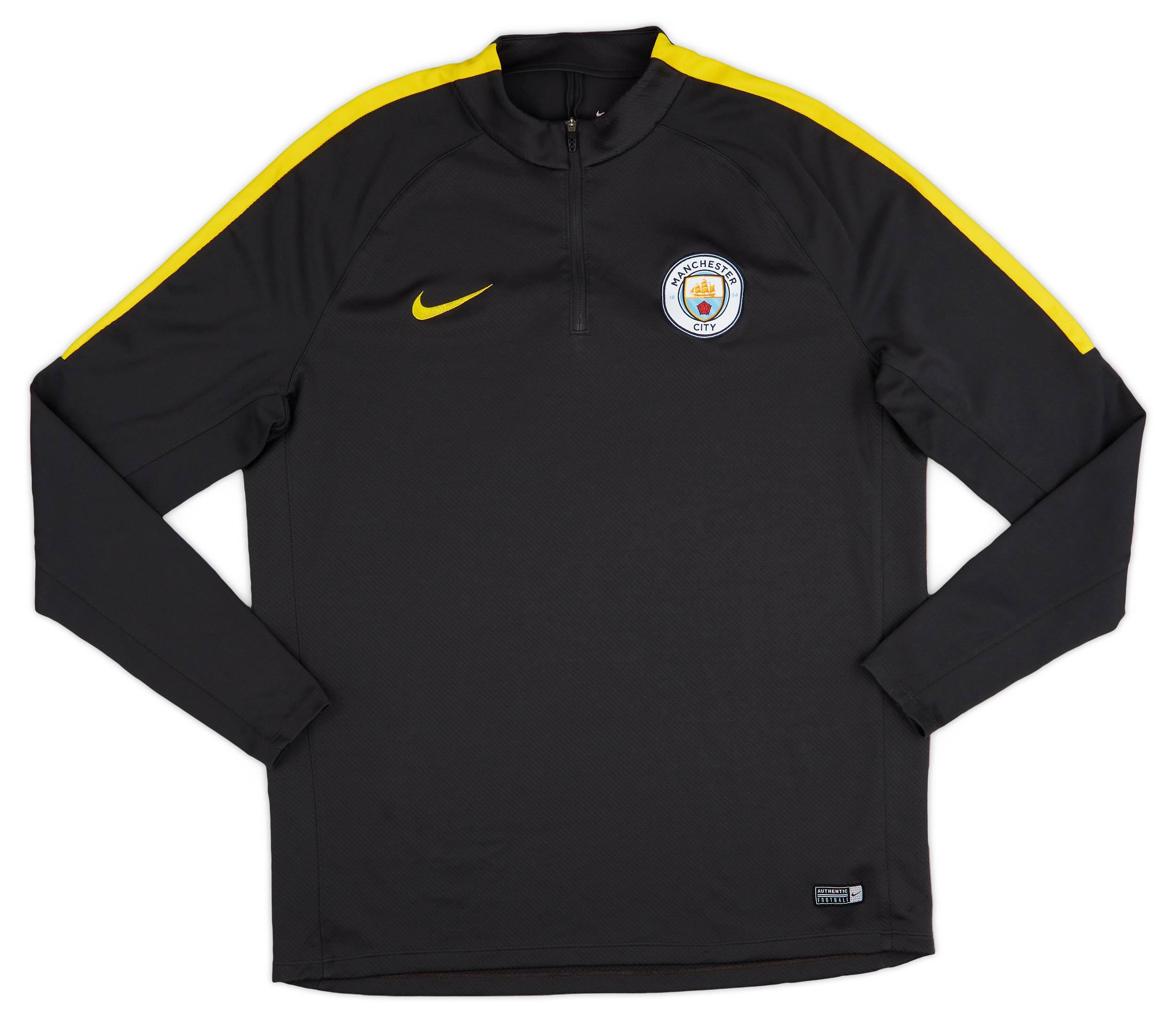 2016 17 Manchester City Nike 1 4 Zip Training Top As New XL