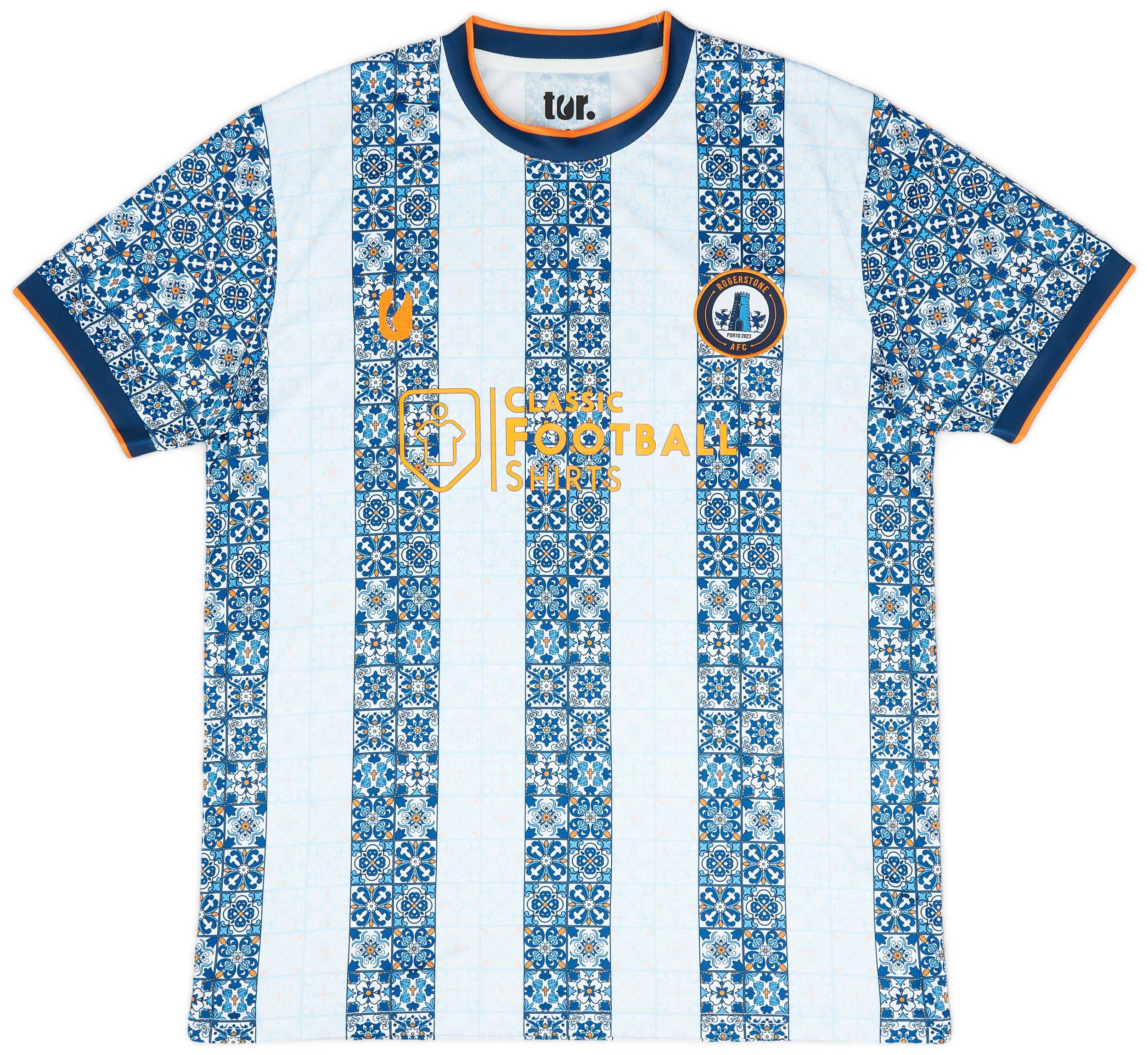 2022-23 Rogerstone AFC x Porto Special Shirt