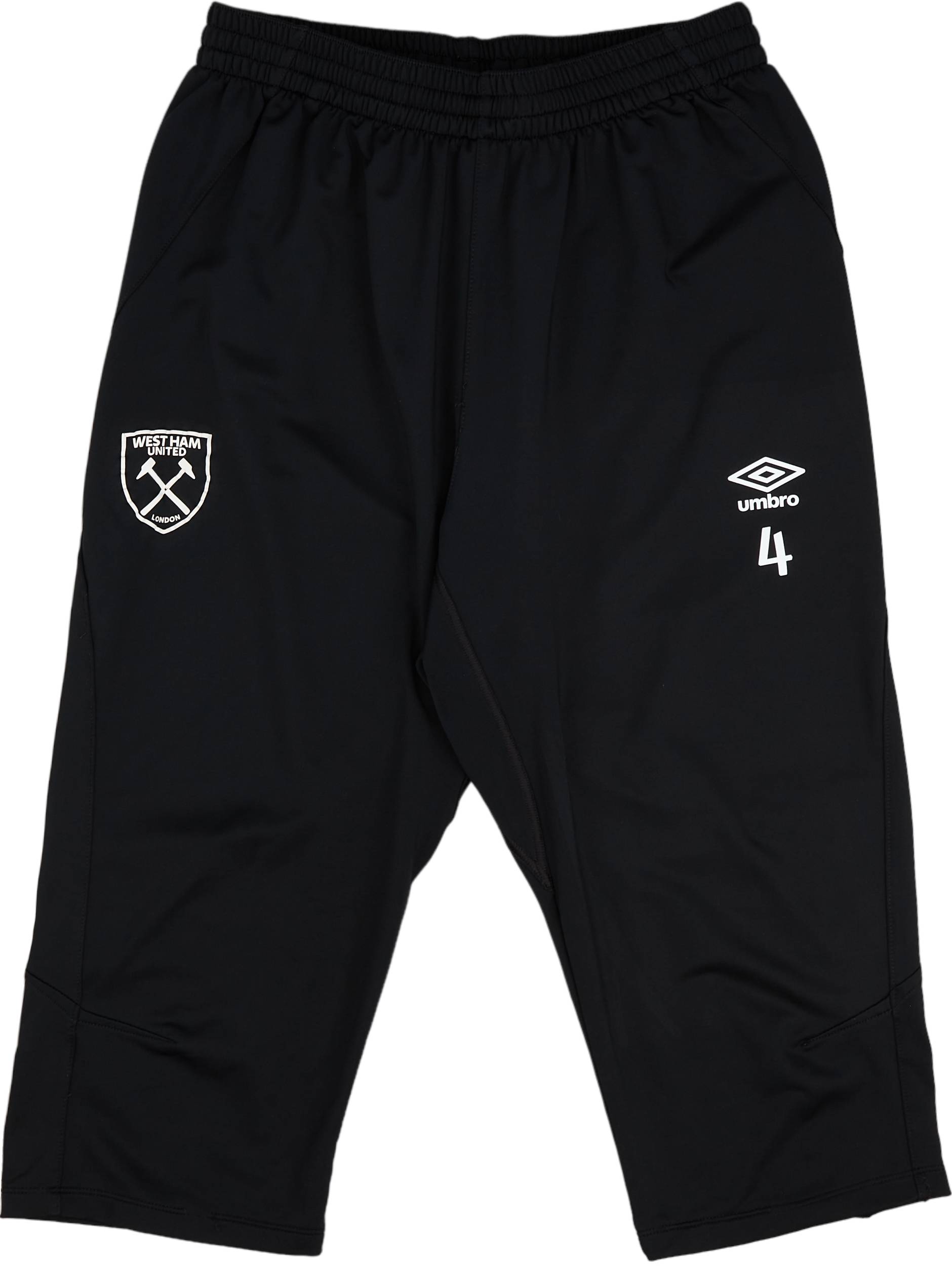 2018-19 West Ham Player Issue 3/4 Training Pants #