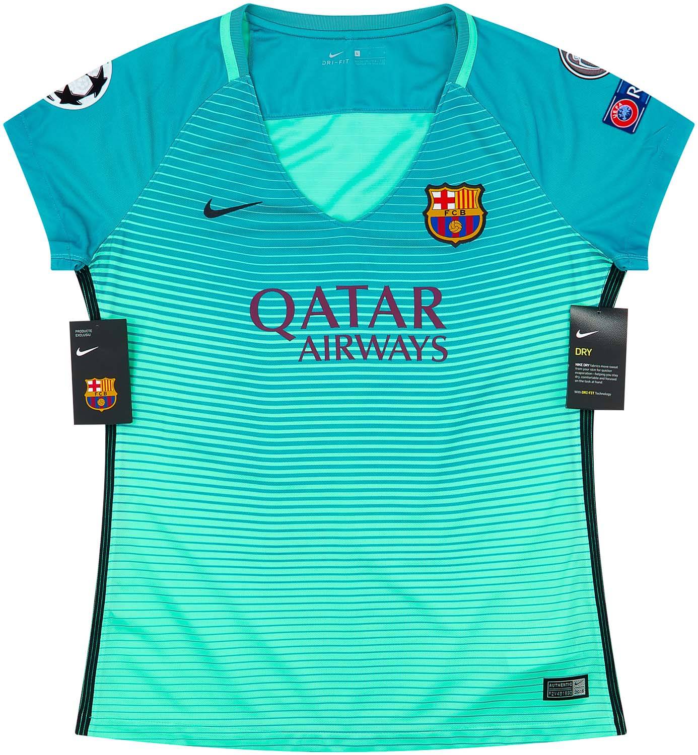 2016-17 Barcelona Third Shirt Womens