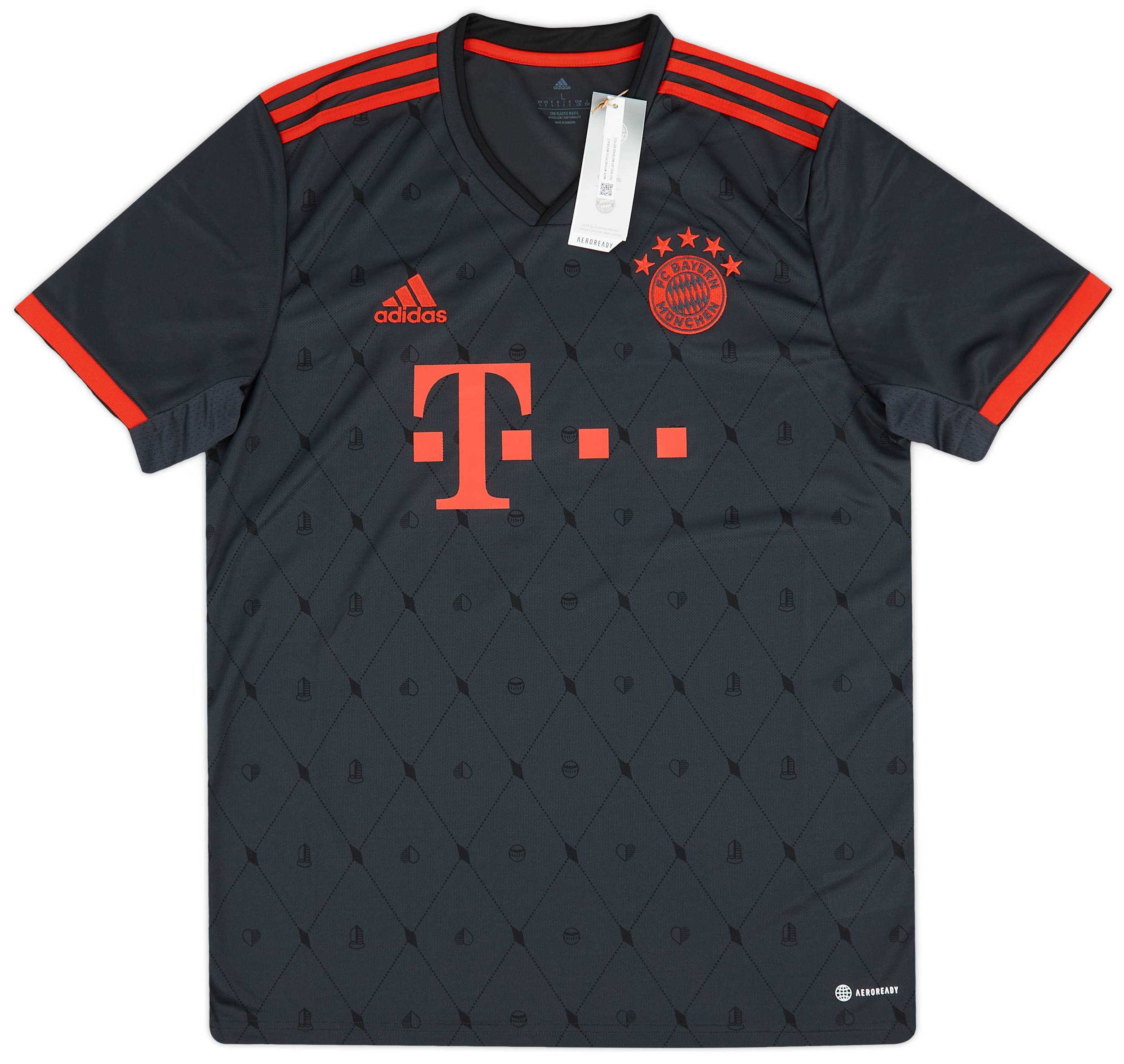 2022-23 Bayern Munich Third Shirt Musiala #42