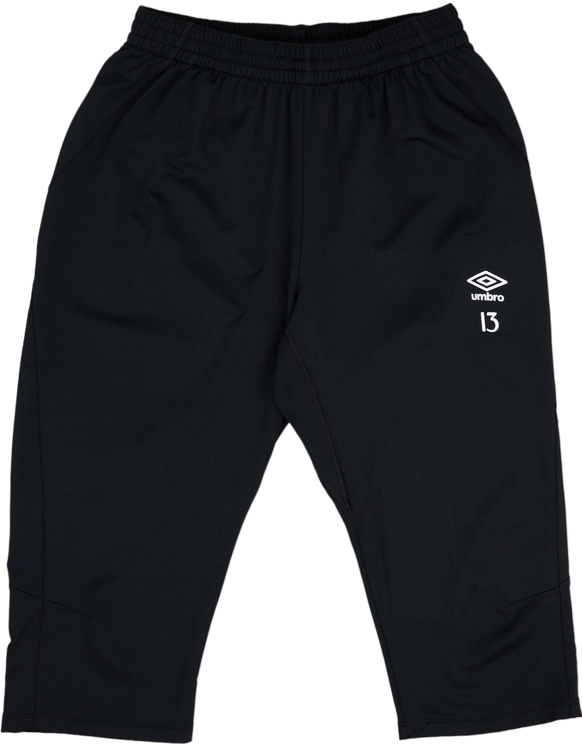 2018-19 West Ham Player Issue 3/4 Training Pants # - (XL)