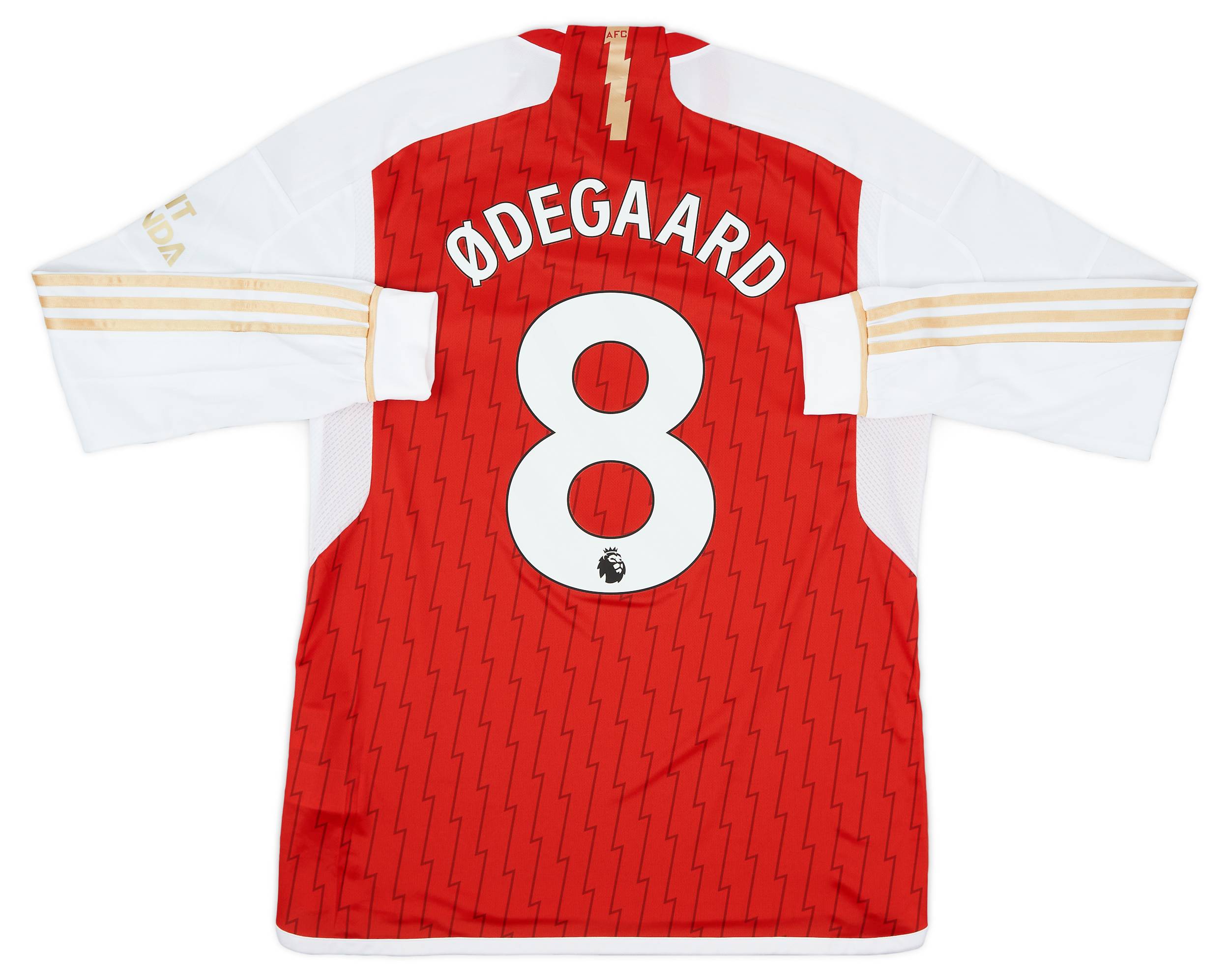 2023-24 Arsenal Home L/S Shirt Ødegaard #8