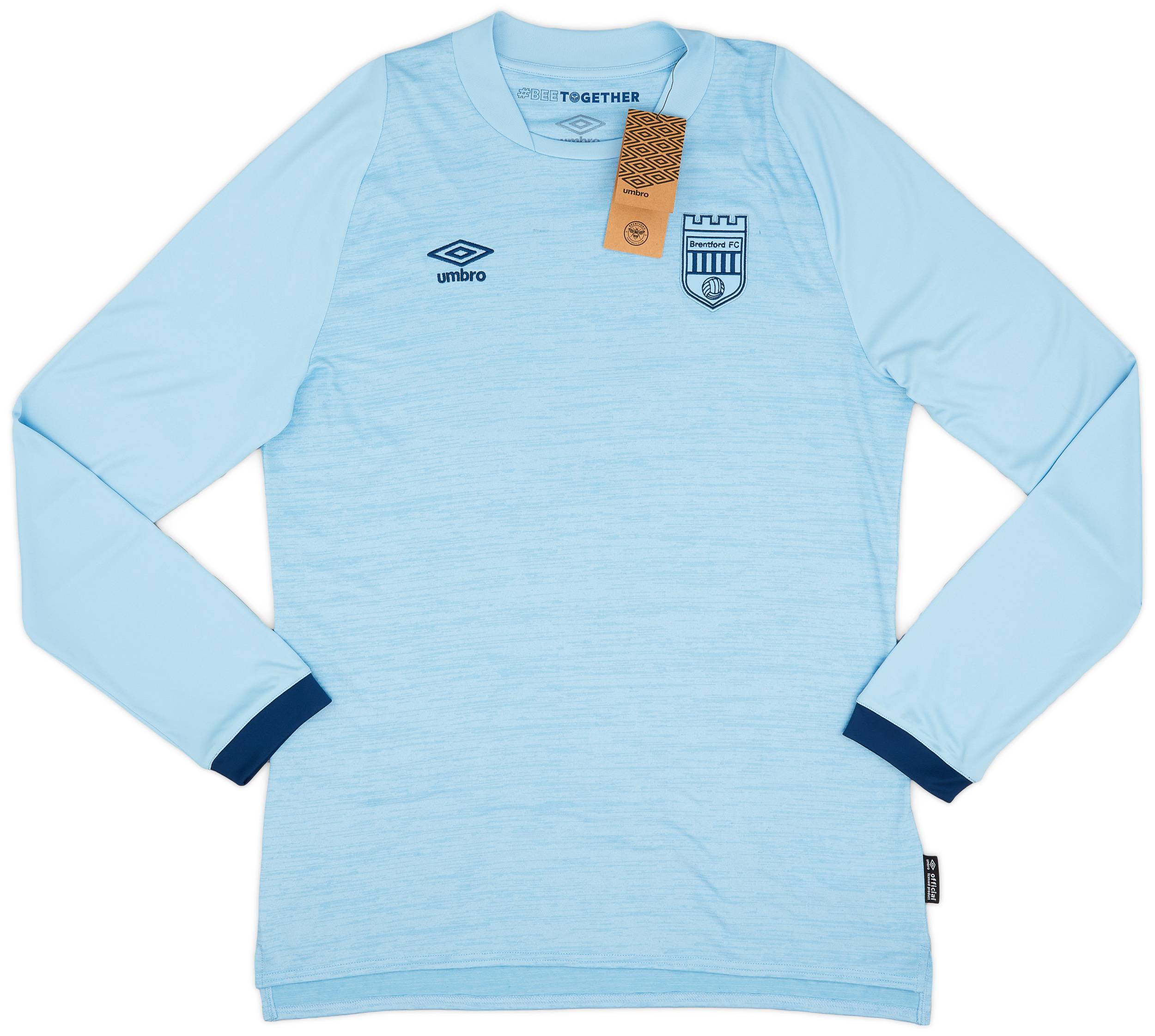 ブレントフォードFC (Brentford Away Jersey L/S M) 2022-24 Brentford Away L/S Shirt (L)