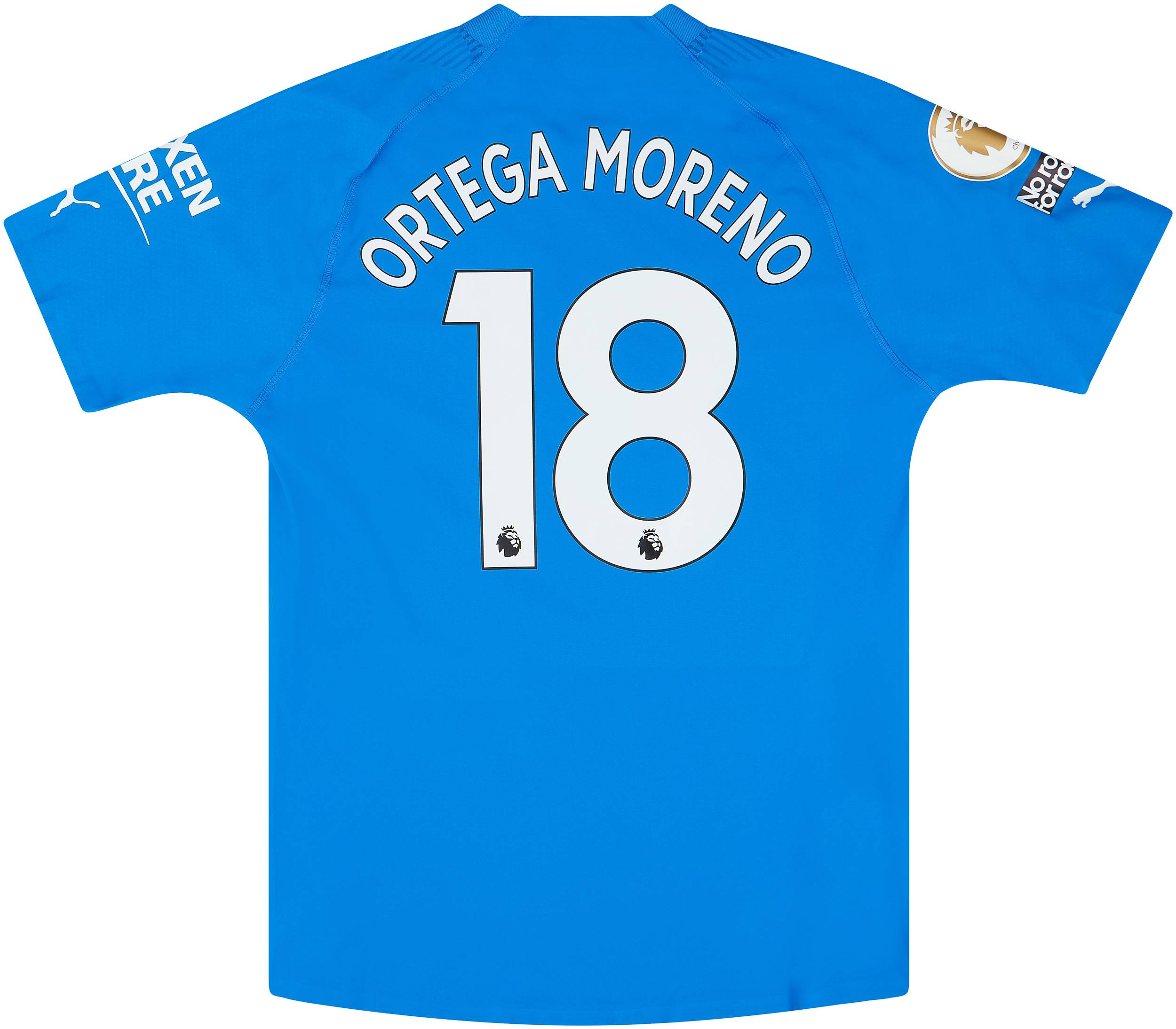 マンチェスター・シティ ORTEGA MORENO 18番 シャツ 2022-23 Manchester City GK Away Shirt Ortega Moreno #18