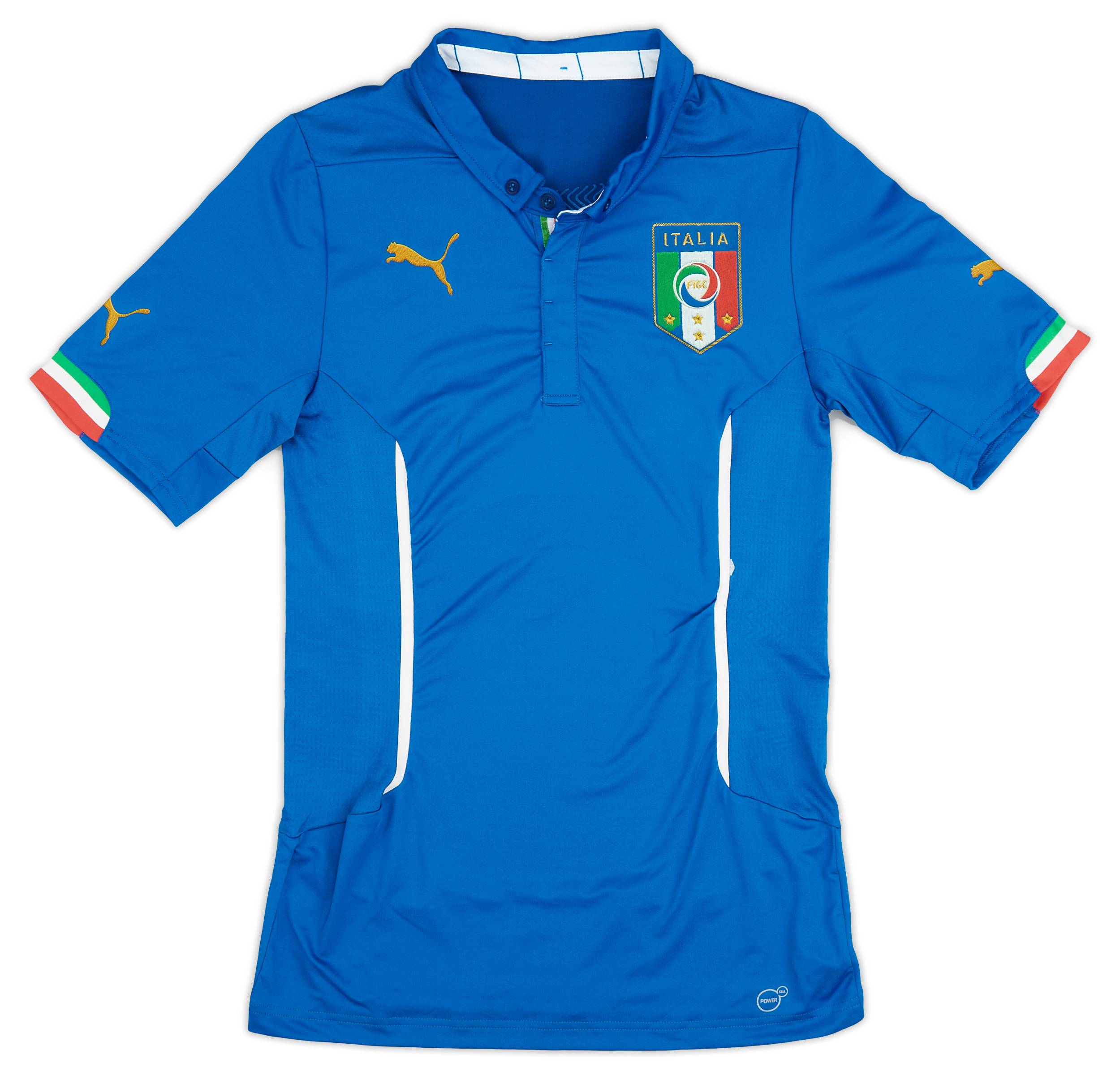 2014-15 Italy Player Issue Home Shirt (ACTV Fit) - 8/10
