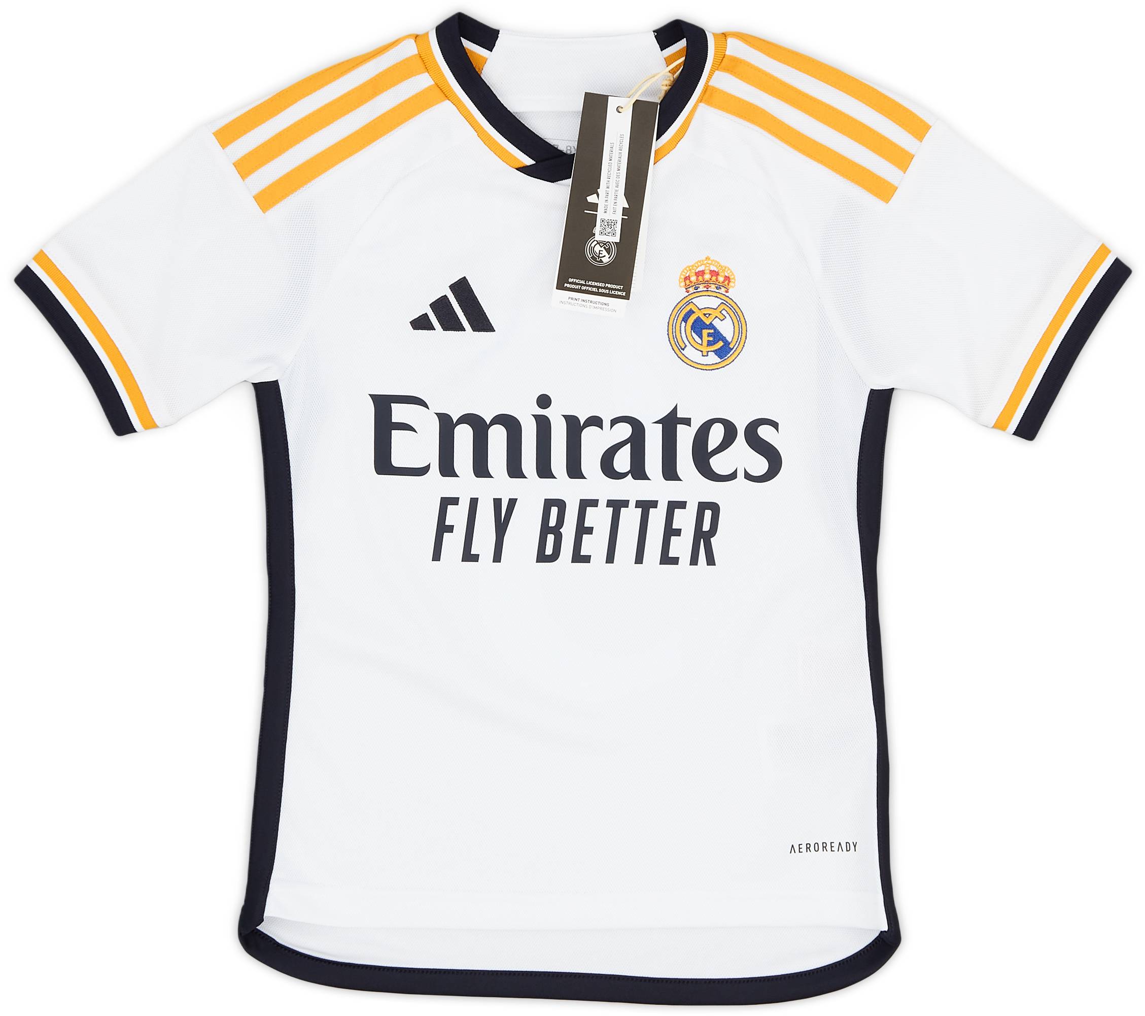 2023-24 Real Madrid Home Shirt Bellingham #5 - (KIDS)