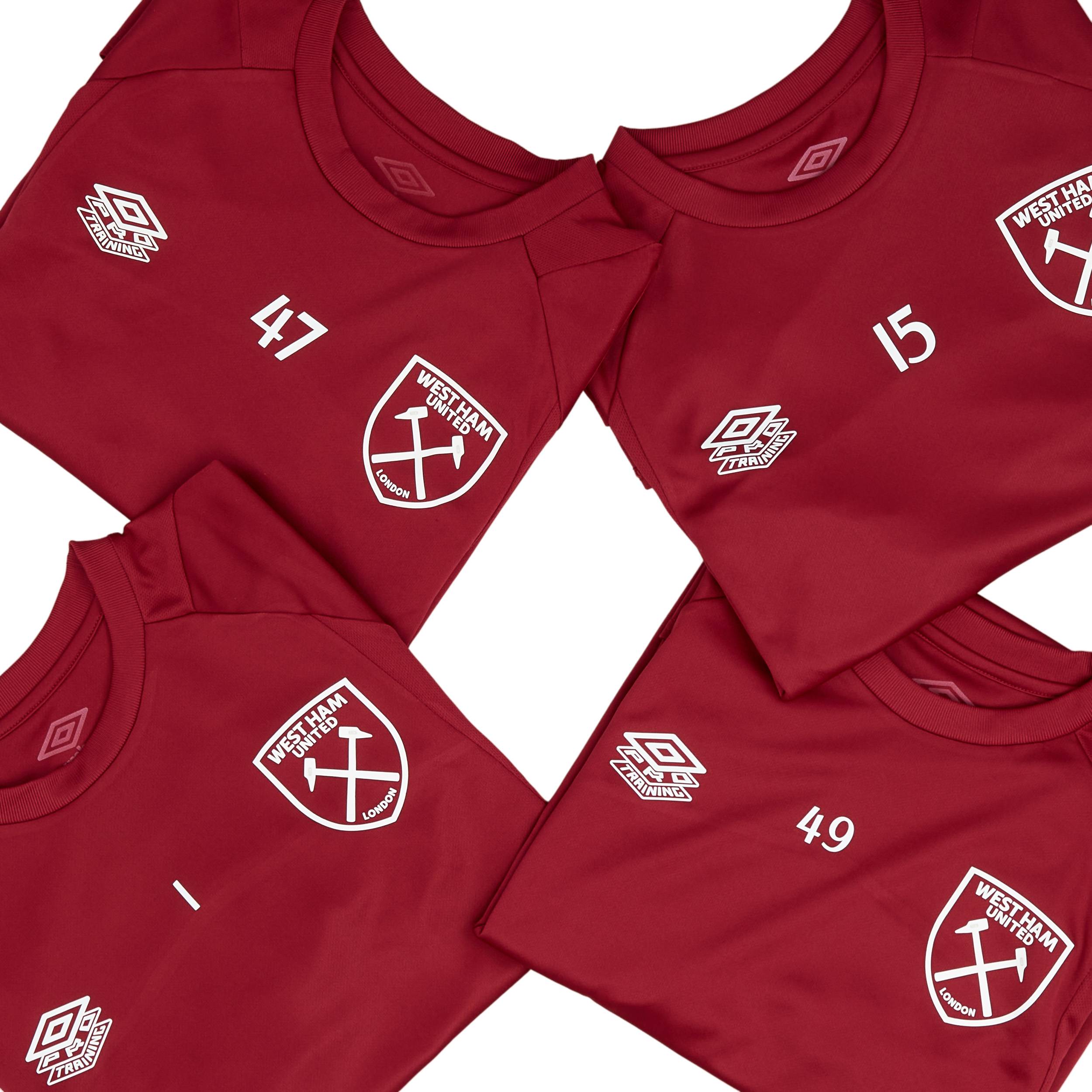 2022-23 West Ham Player Issue Training Shirt #