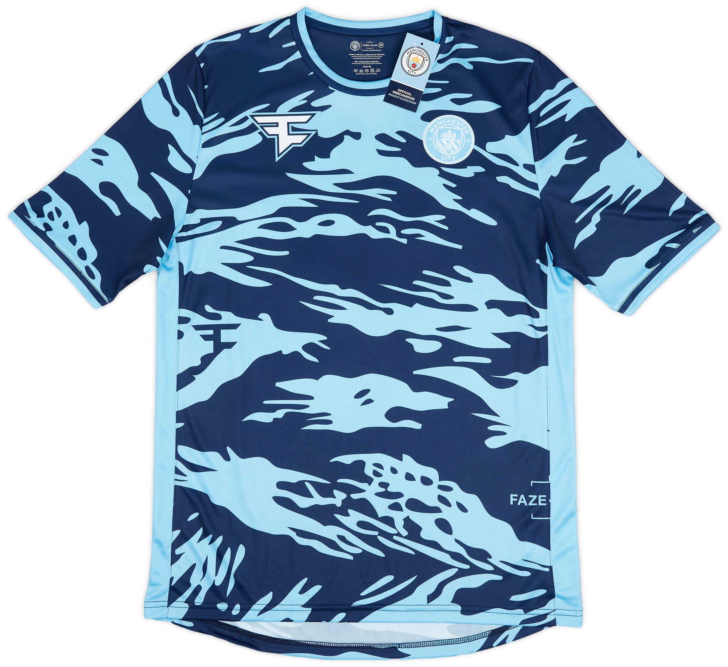 2021-22 Manchester City x FaZe Clan #22 Fan Tee (M)