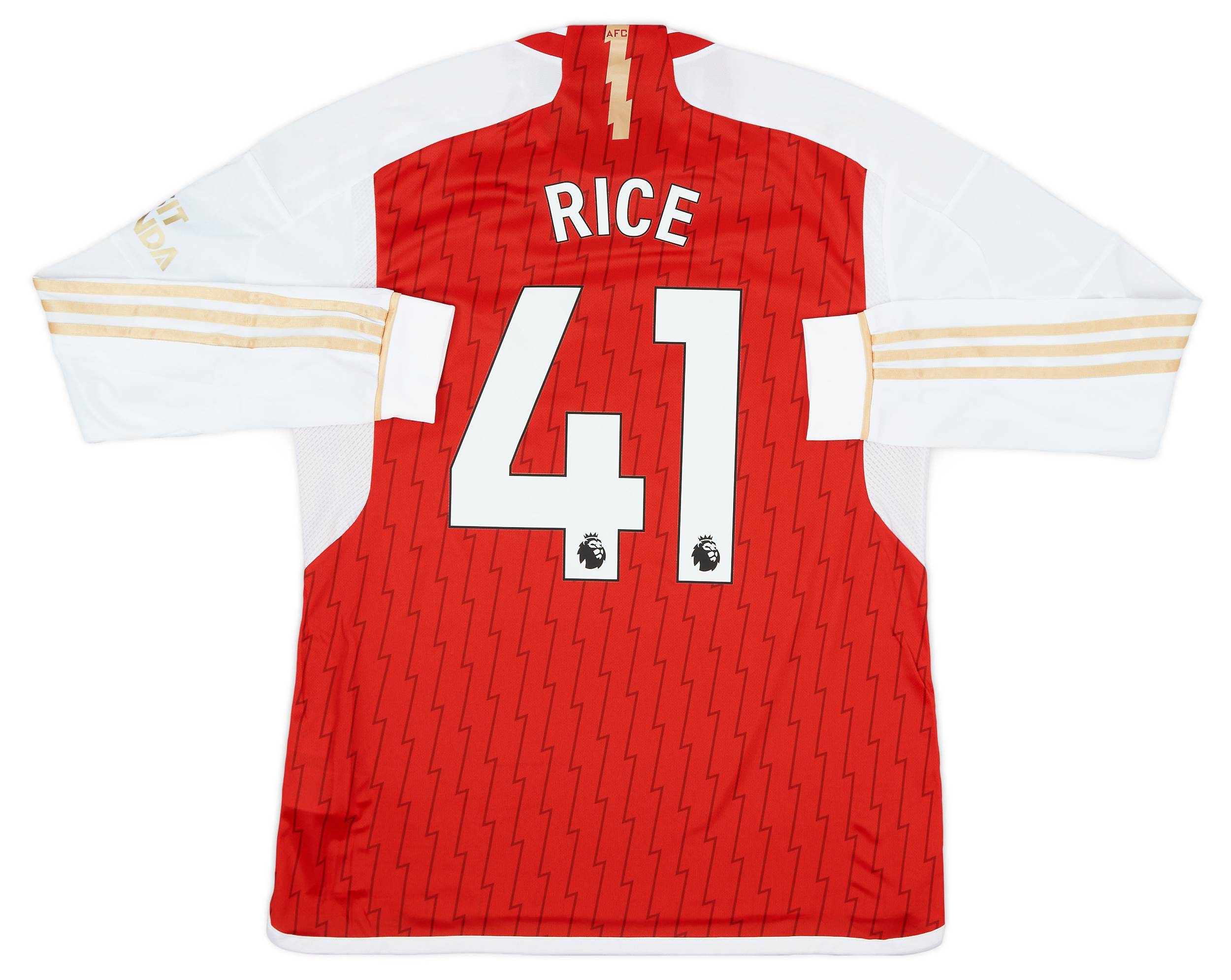2023-24 Arsenal Home L/S Shirt Rice #41