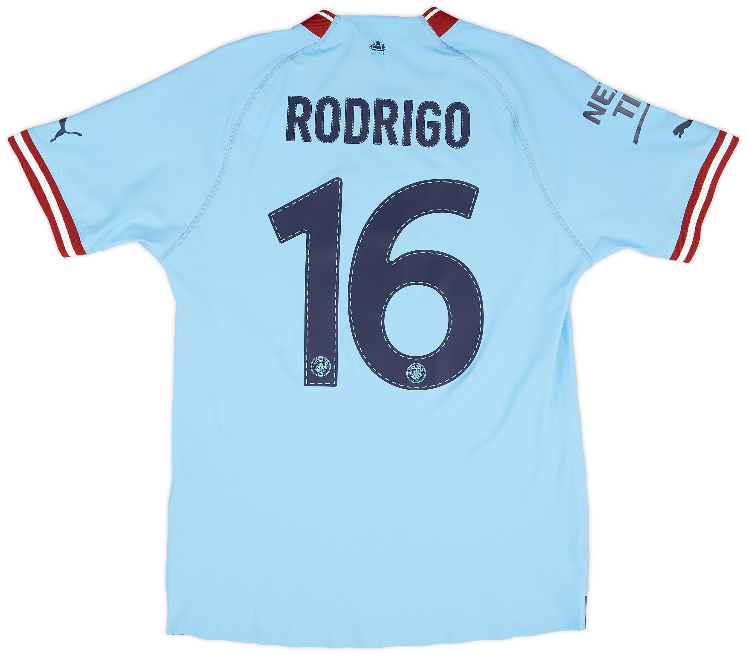 マンチェスター・シティ Rodrigo 16番 半袖 シャツ マンチェスターシティ 24-25 ホーム 半袖レプリカユニフォーム