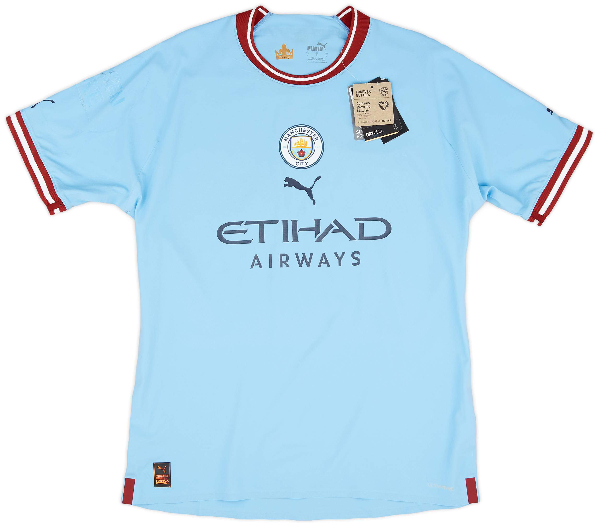 Manchester City 22-23 ホーム Manchester City Home Shirt 2021/22 Kids