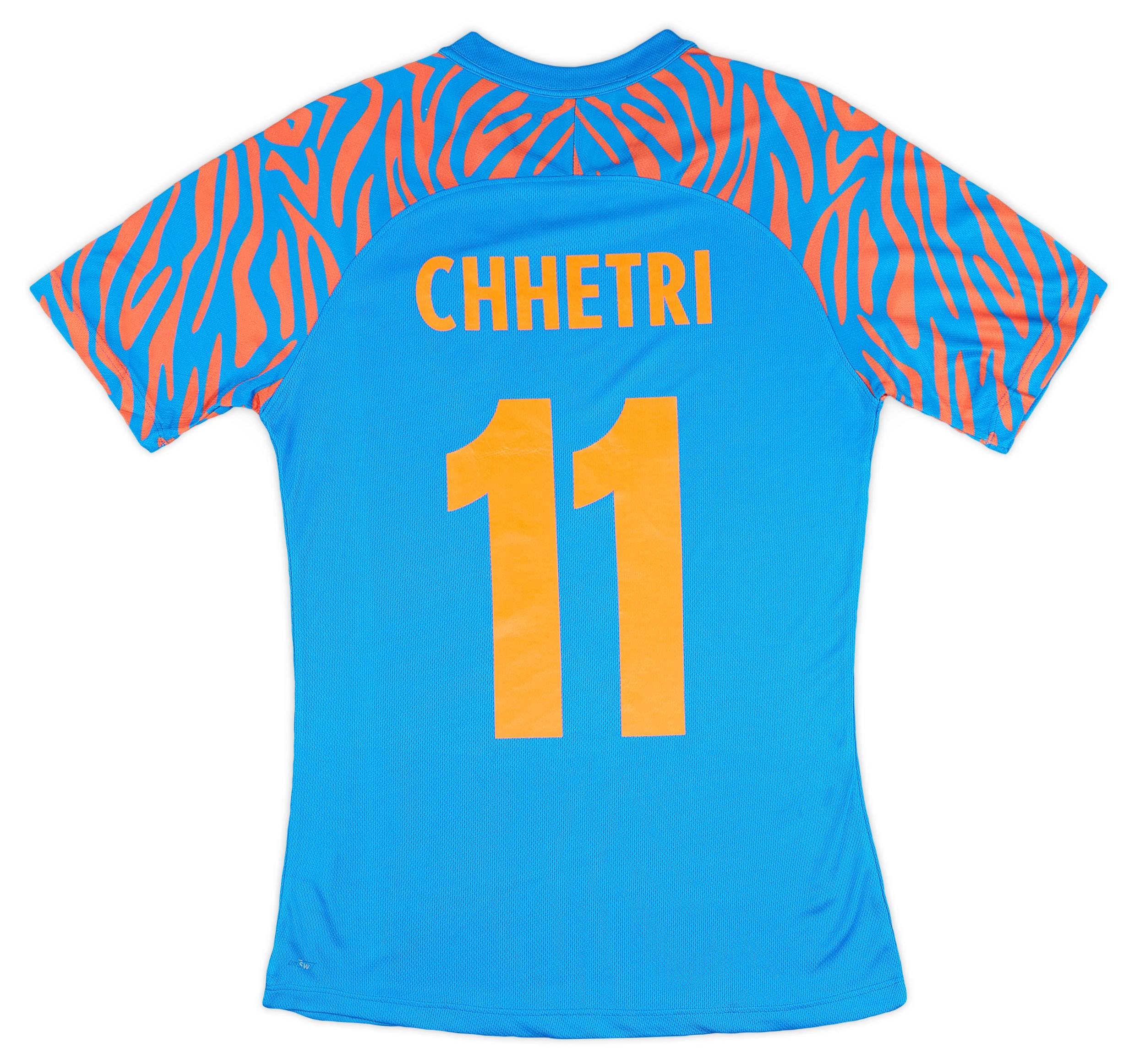 2019-20 India Home Shirt Chhetri #11 (M)