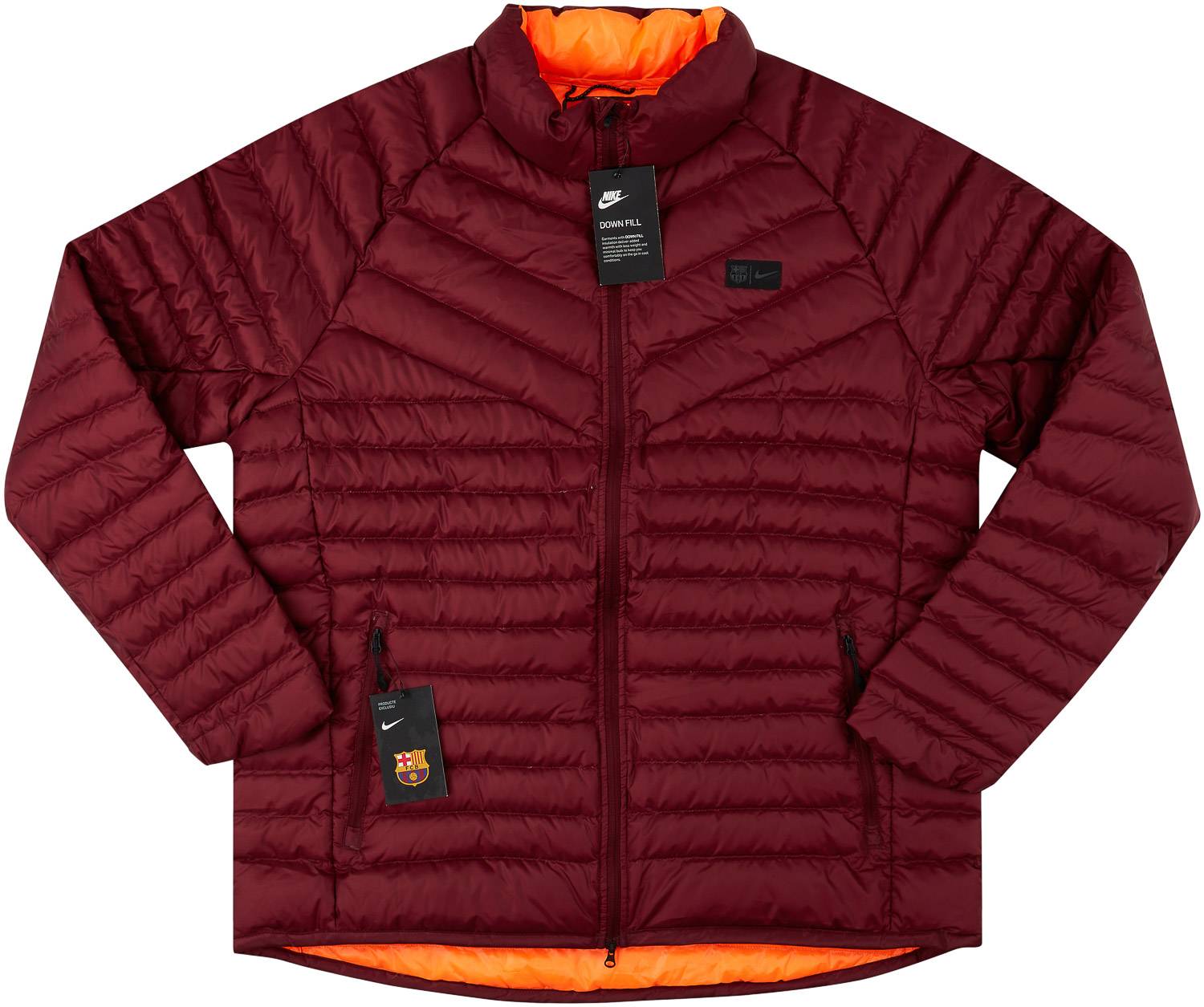 Barcelona padded jacket hot sale