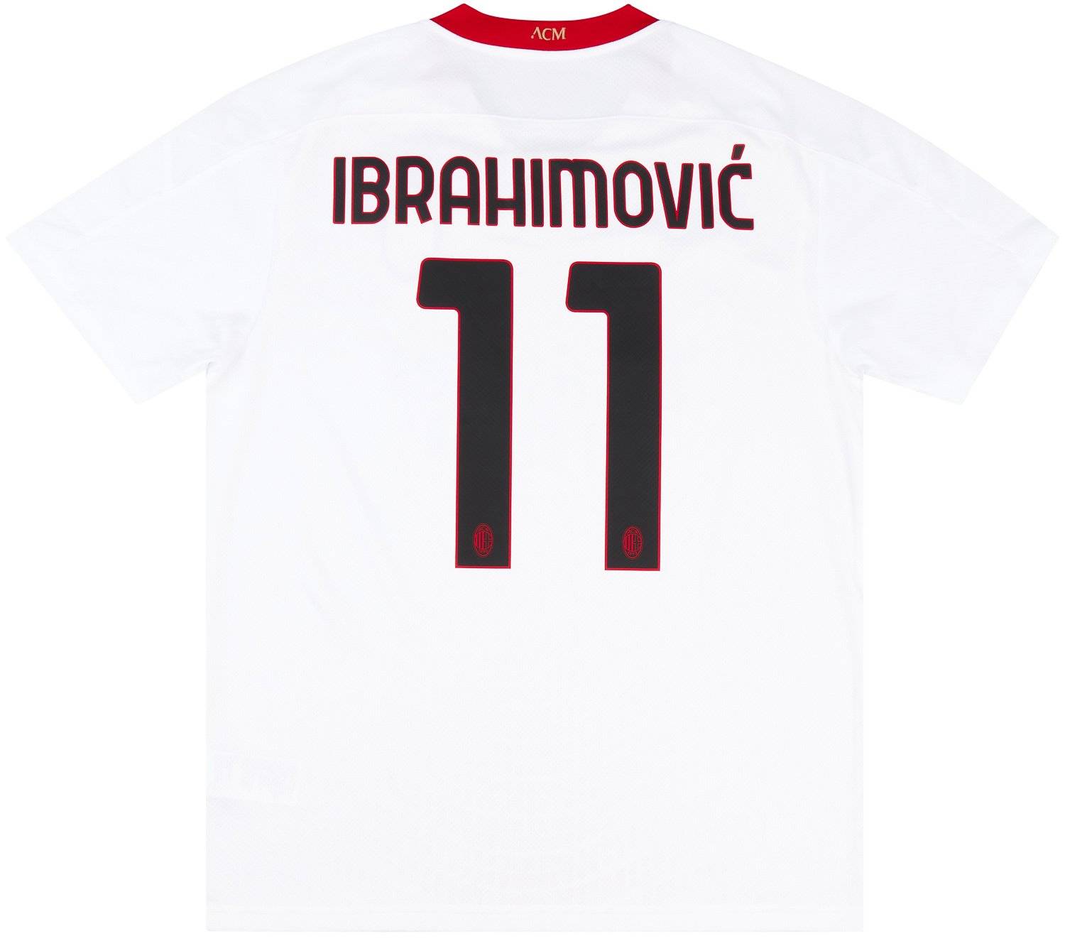 2020-21 AC Milan Away Shirt Ibrahimovic #11