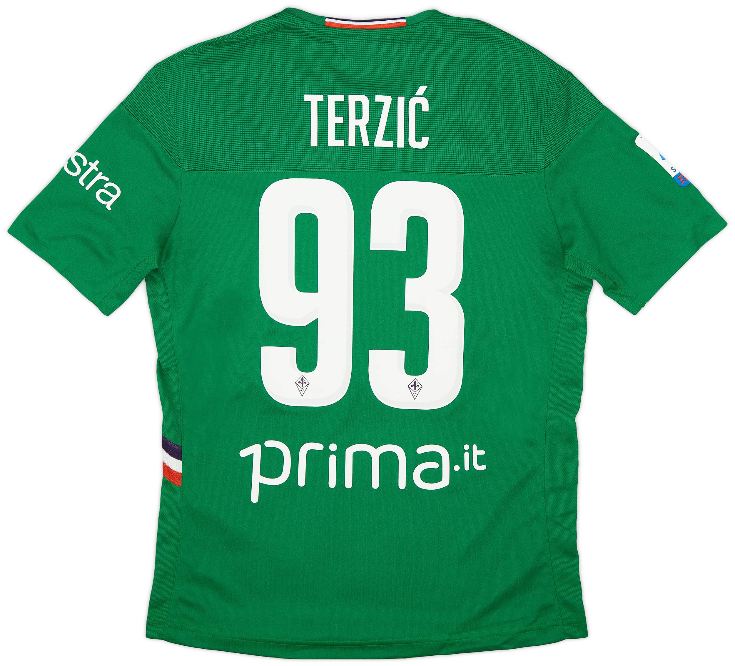 2019-20 Fiorentina Match Issue Third Shirt Terzic #93 - As New - (M)