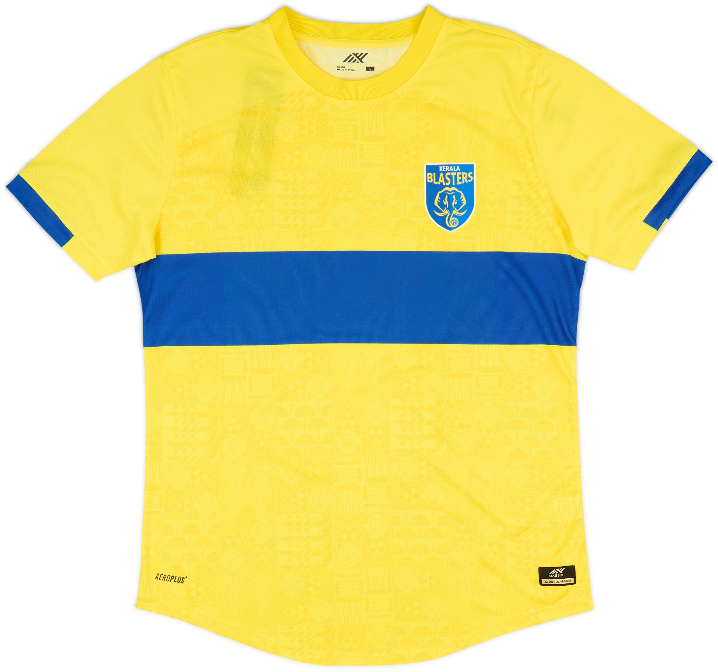 2022-23 Kerala Blasters Authentic Camiseta Local, image size:2500x2338