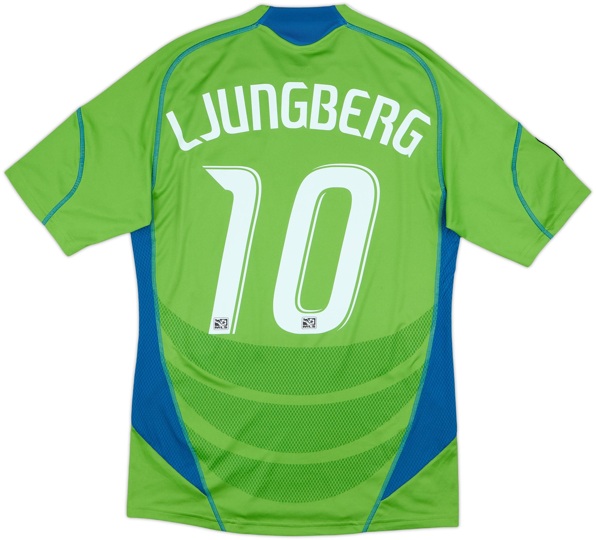 2009-10 Seattle Sounders Home Shirt Ljungberg #10 - 8/10 - (S)
