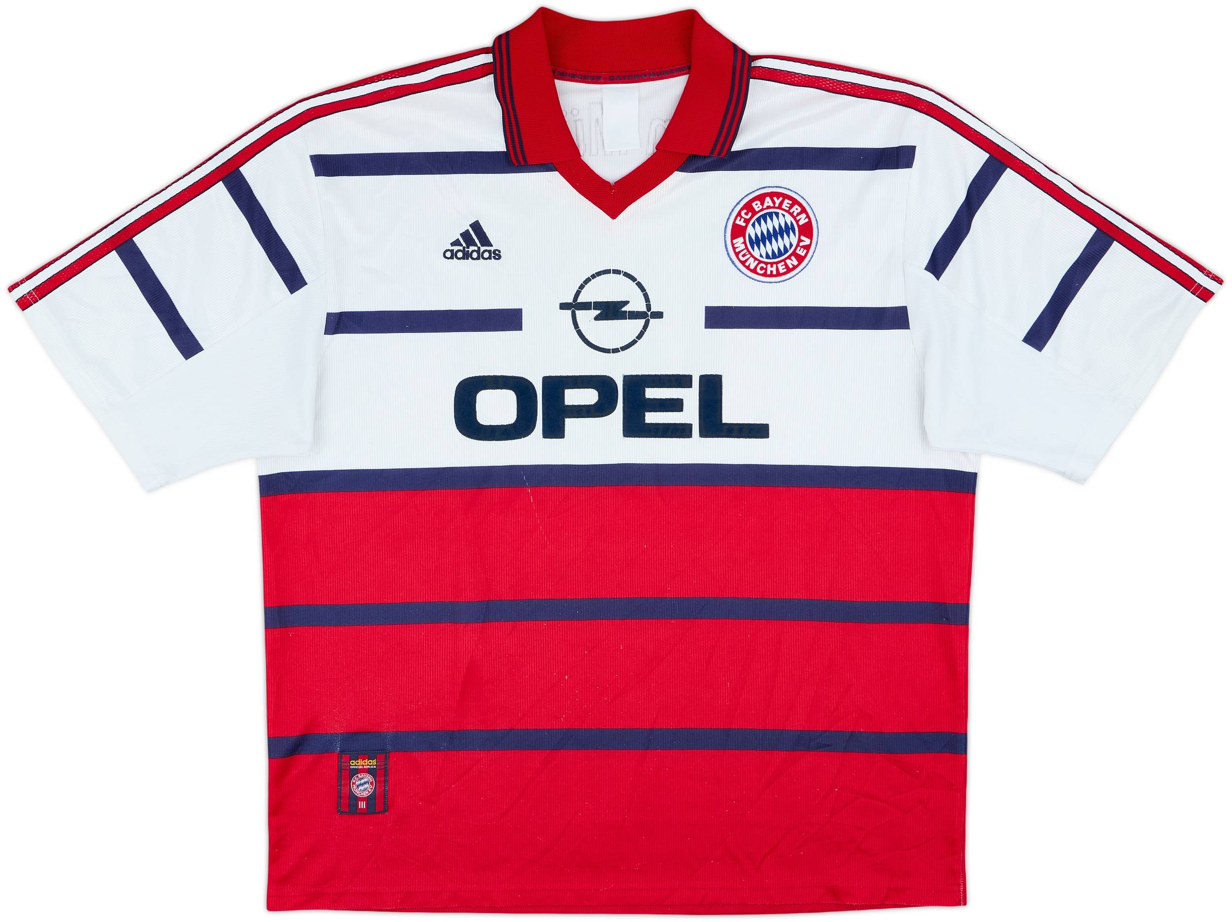 1998-00 Bayern Munich Away Shirt Matthaus #10 - 5/10 - (XL)