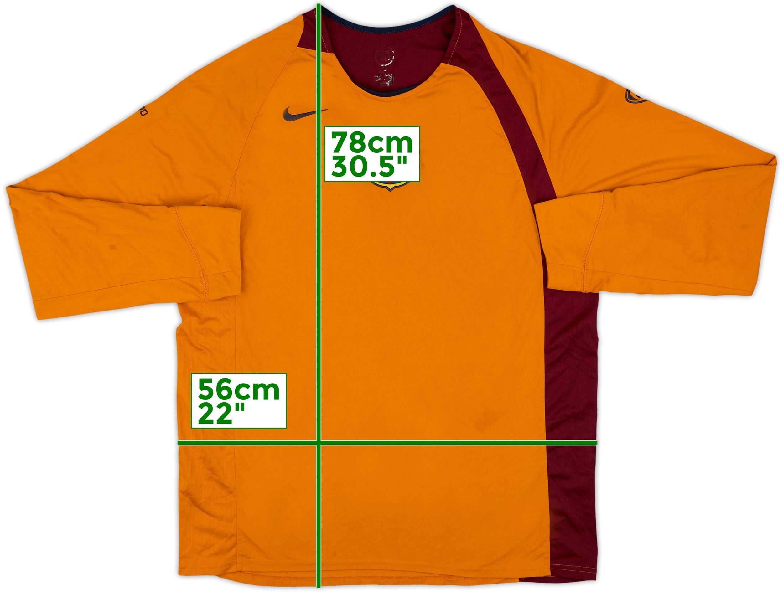 2004-05 Barcelona Nike Training L/S Shirt - 6/10 - (L)