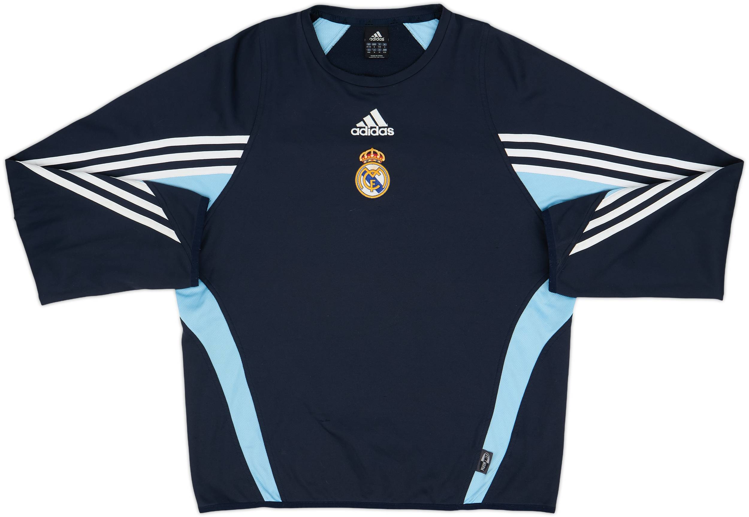 2003-04 Real Madrid adidas Sweat Top - 8/10 - (S)