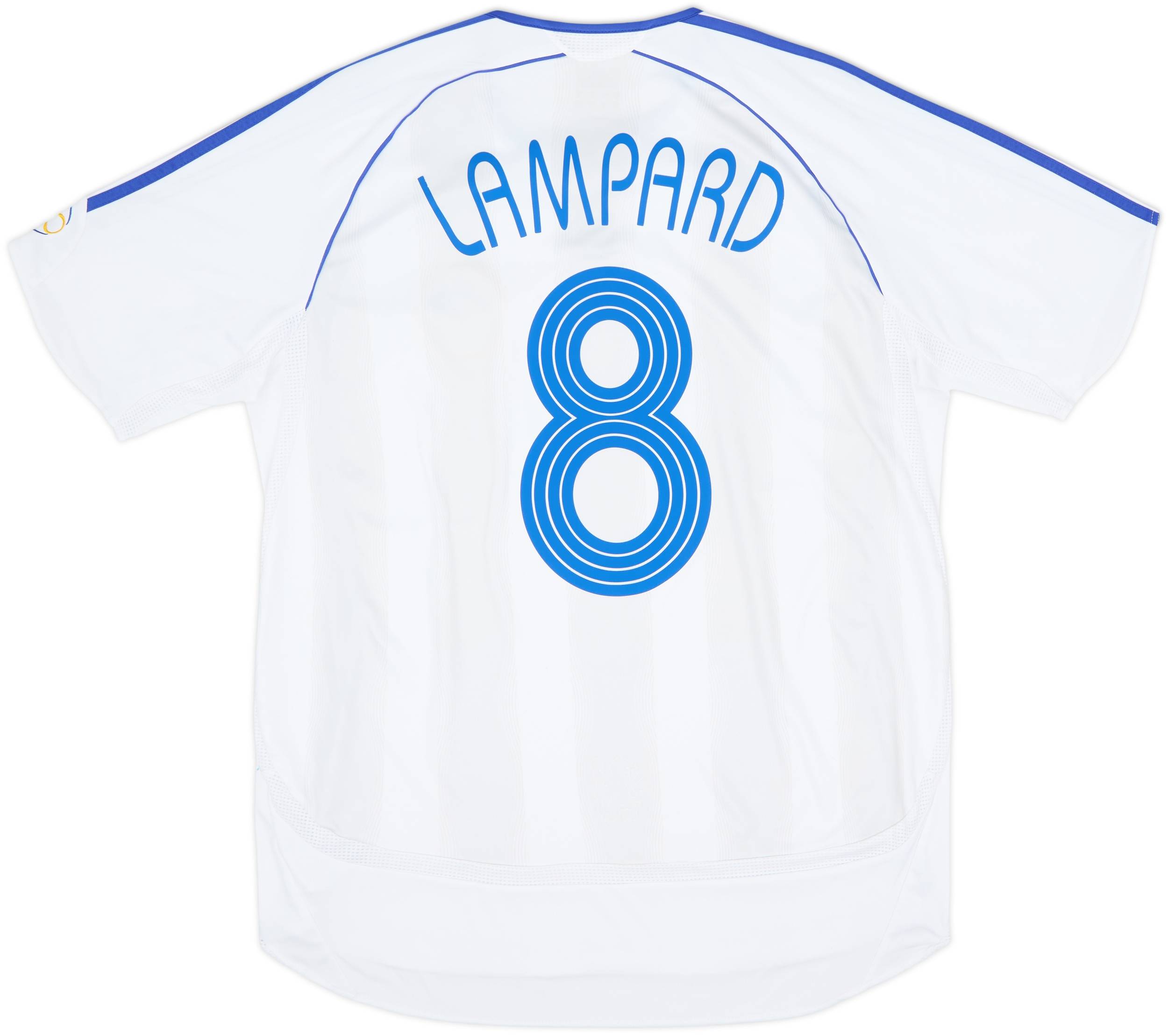 ウェア CHELSEA 2006-07 LAMPARD 8 UCL away Shirt 2006-07 Chelsea Away Shirt Lampard #8 - 8/10 - (M)