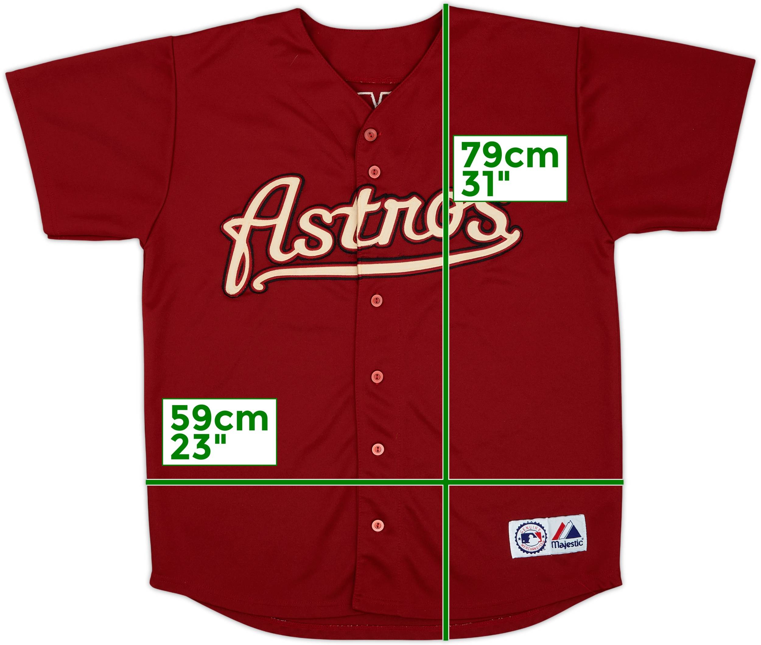 2004-06 Houston Astros Clemens #22 Majestic Alternate Jersey - 8