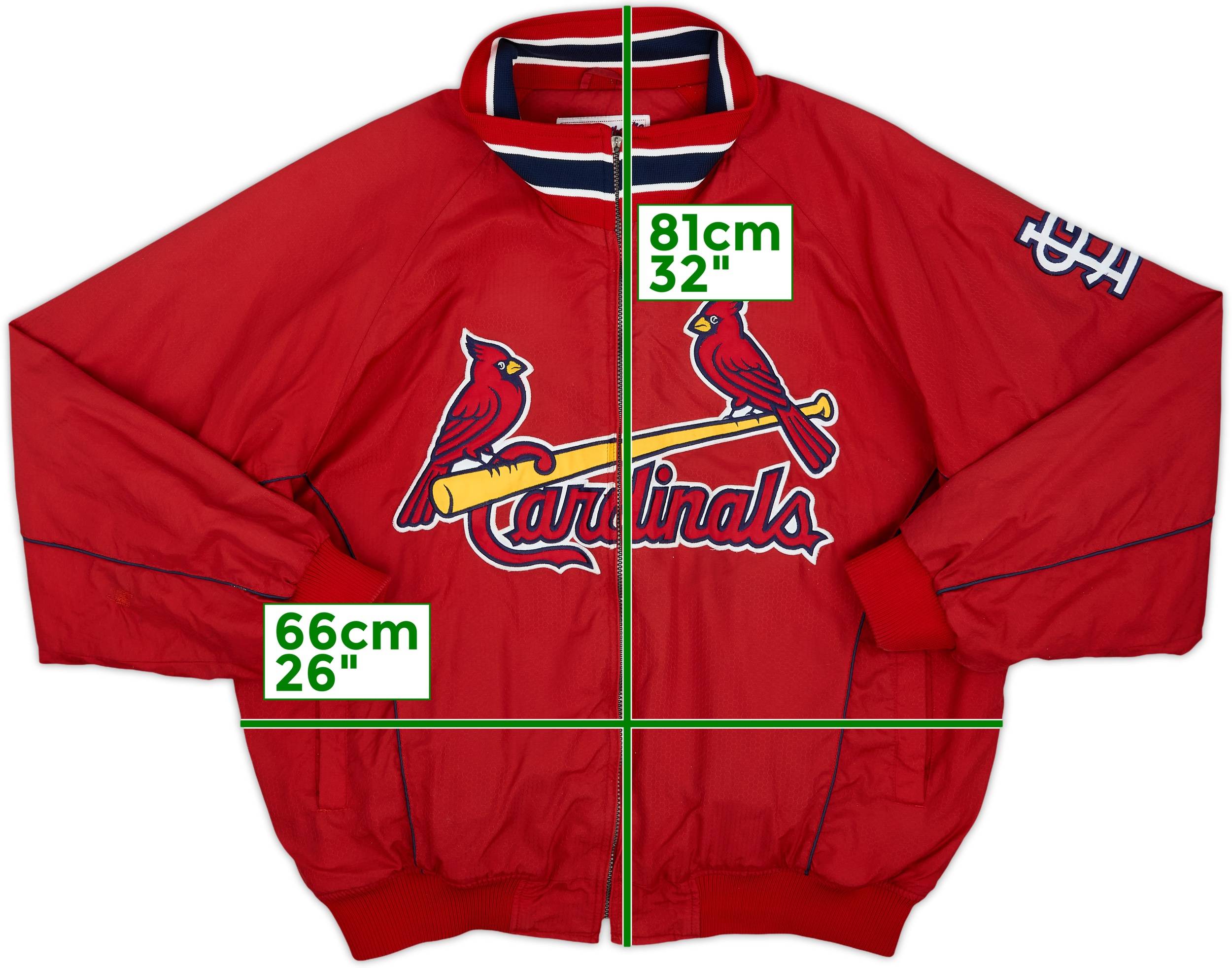 2000s St. Louis Cardinals Authentic Majestic Dugout Jacket - 6/10