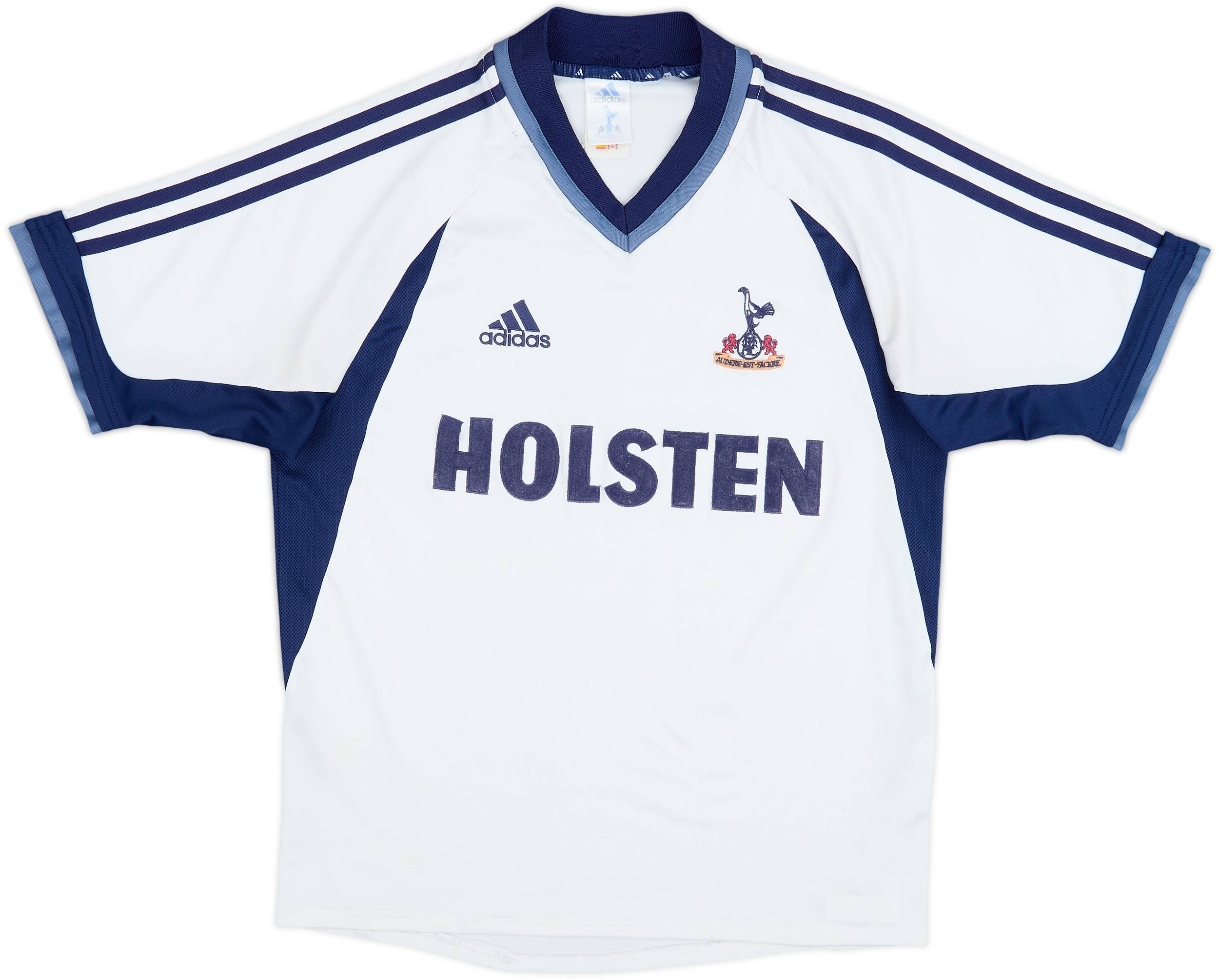 トッテナム 01/02 アディダス ユニフォーム O 2001-02 Tottenham Home Shirt - 5/10 - (S)