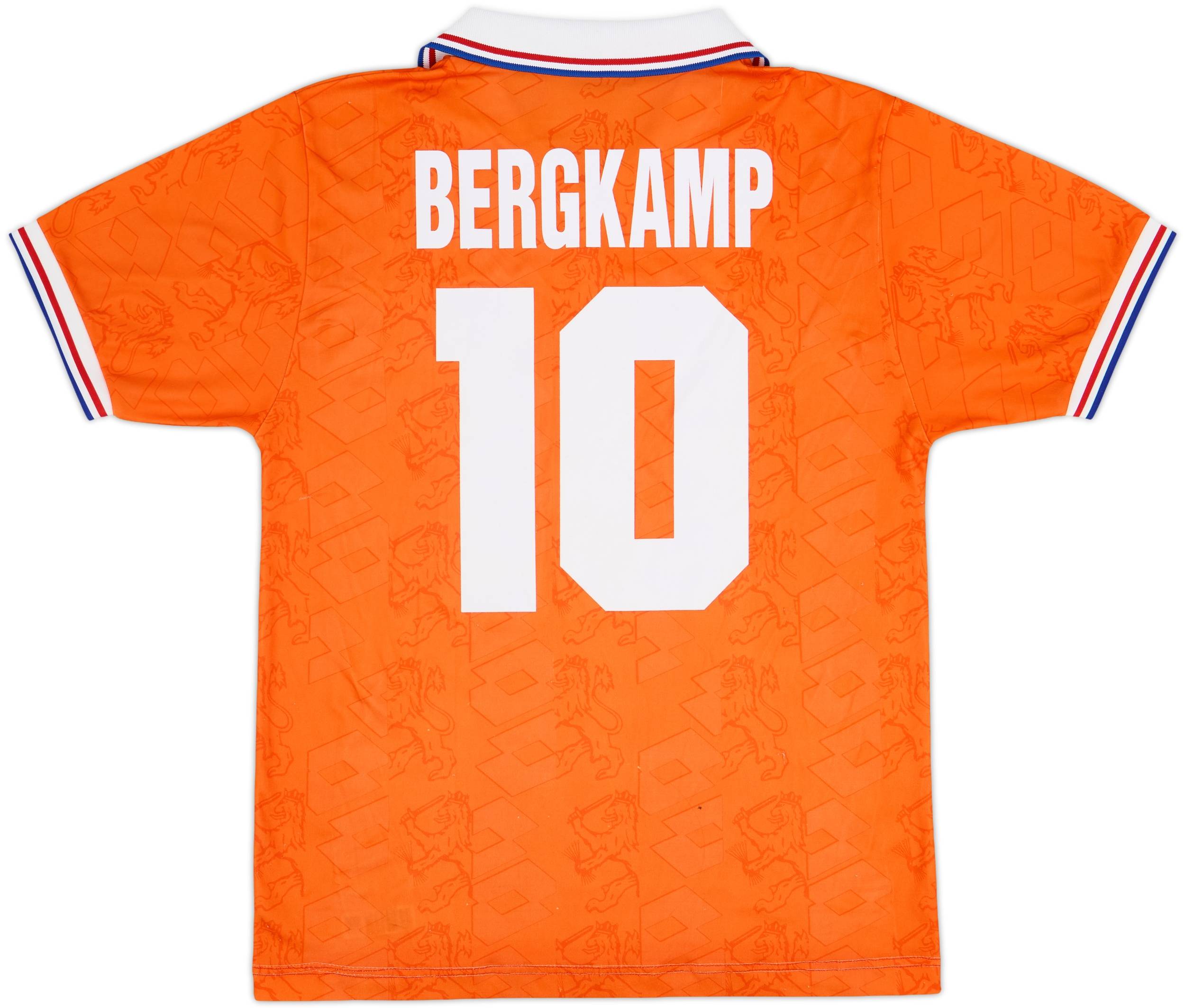 1994 Netherlands Home Shirt Bergkamp #10 - 6/10 - (S)