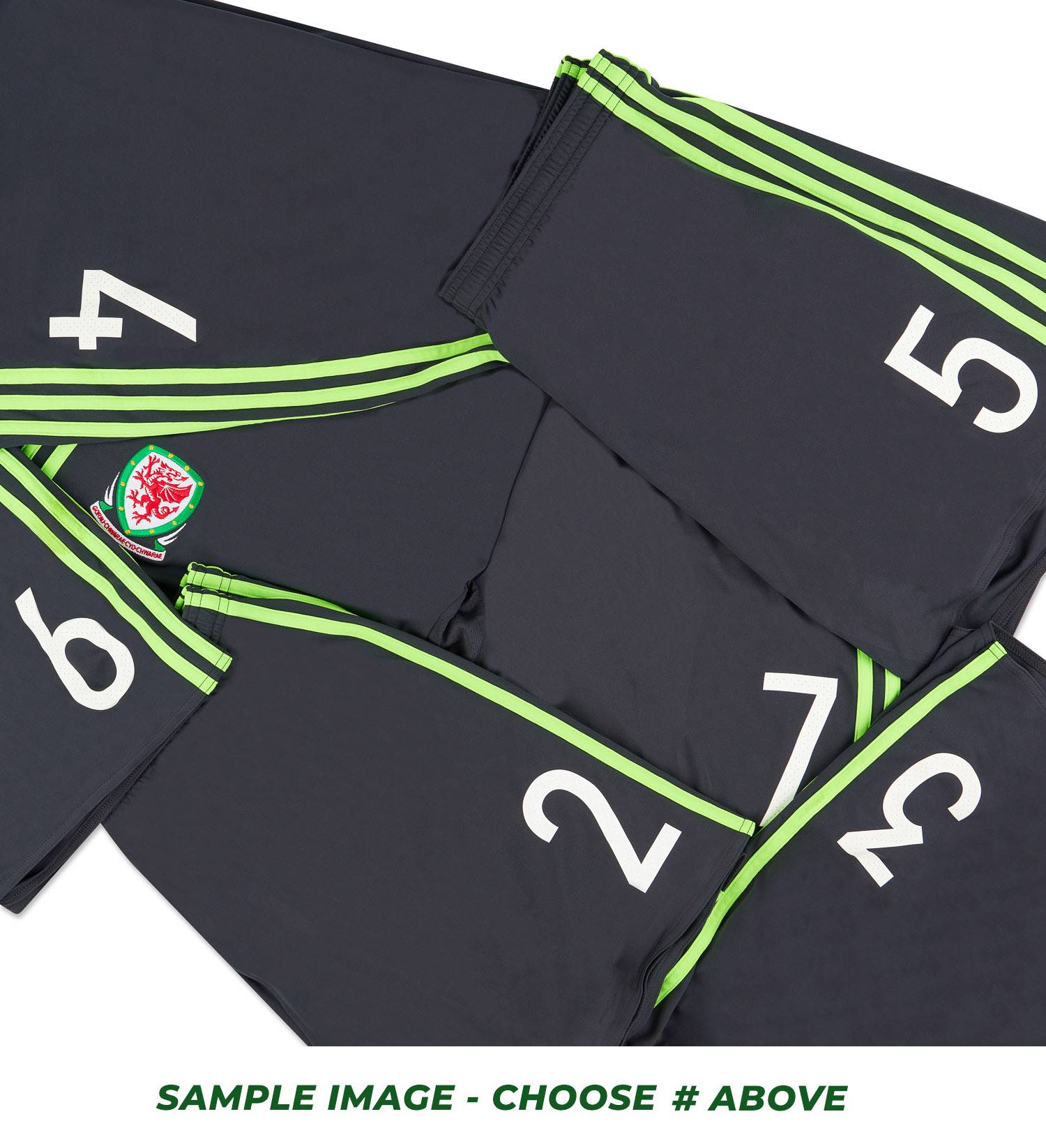 2016-17 Wales Player Issue Away Shorts # S