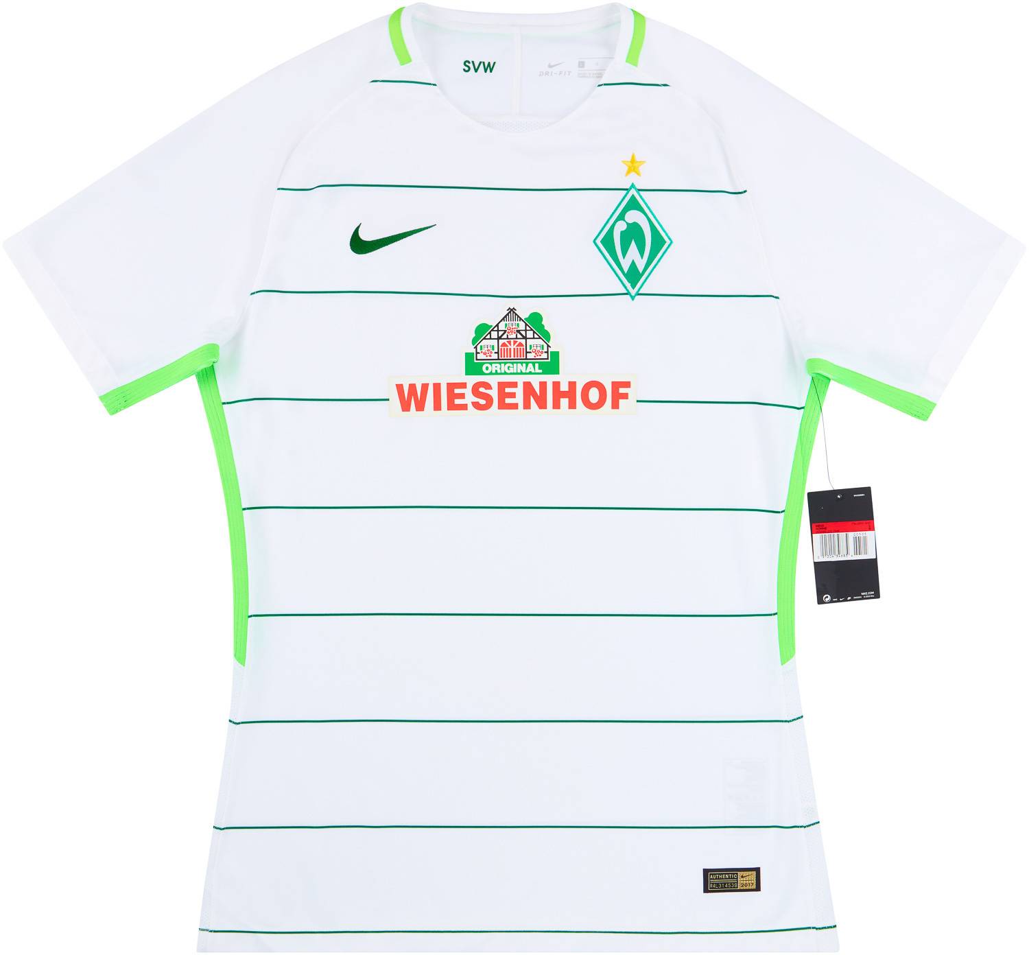 2017-18 Werder Bremen Player Issue Away Shirt (XL)