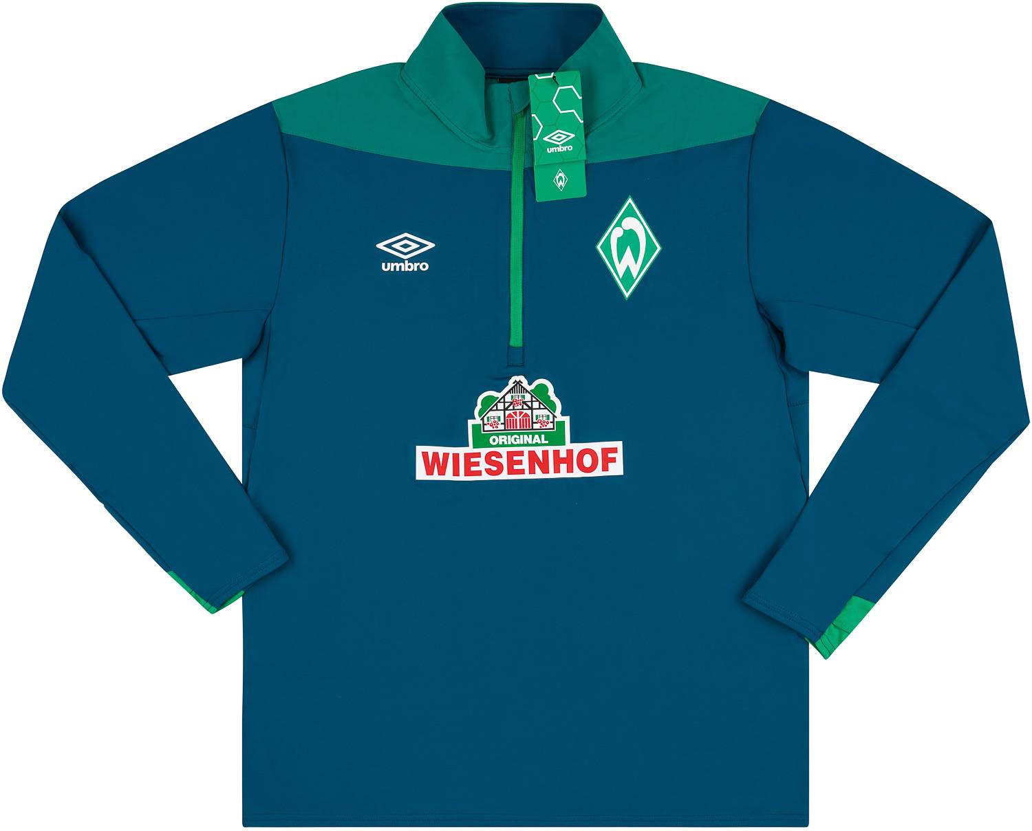 2018-19 Werder Bremen 1/2 Zip Training Top