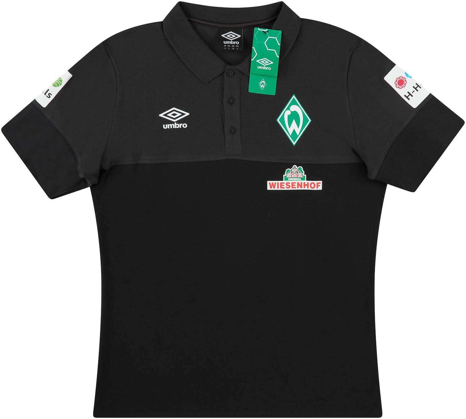 2018-19 Werder Bremen Player Issue Polo T-Shirt XL