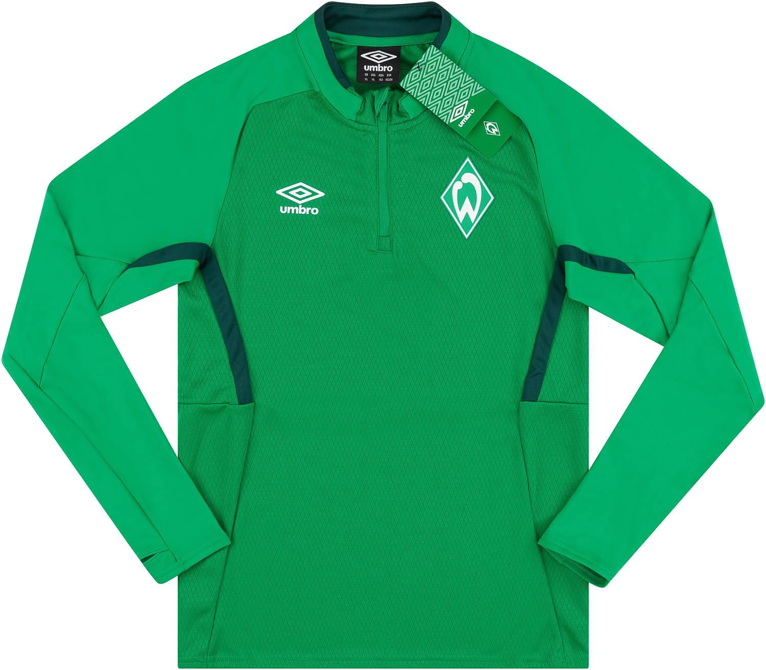 2019-20 Werder Bremen Umbro 1/2 Zip Training Top (KIDS)