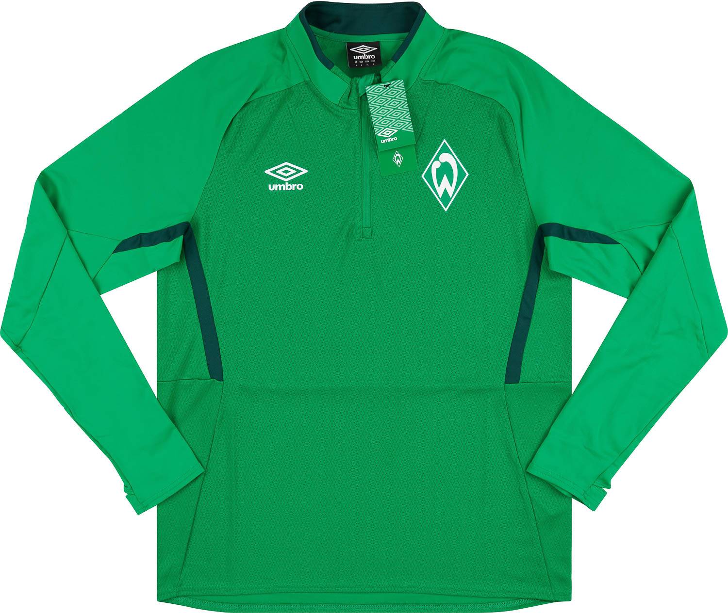 2019-20 Werder Bremen Umbro 1/2 Zip Training Top
