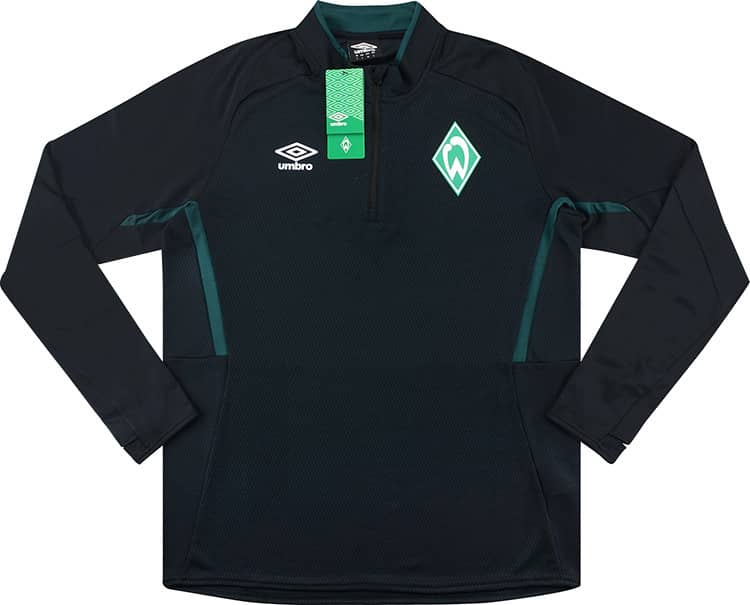 2019-20 Werder Bremen Umbro 1/2 Zip Training Top - NEW