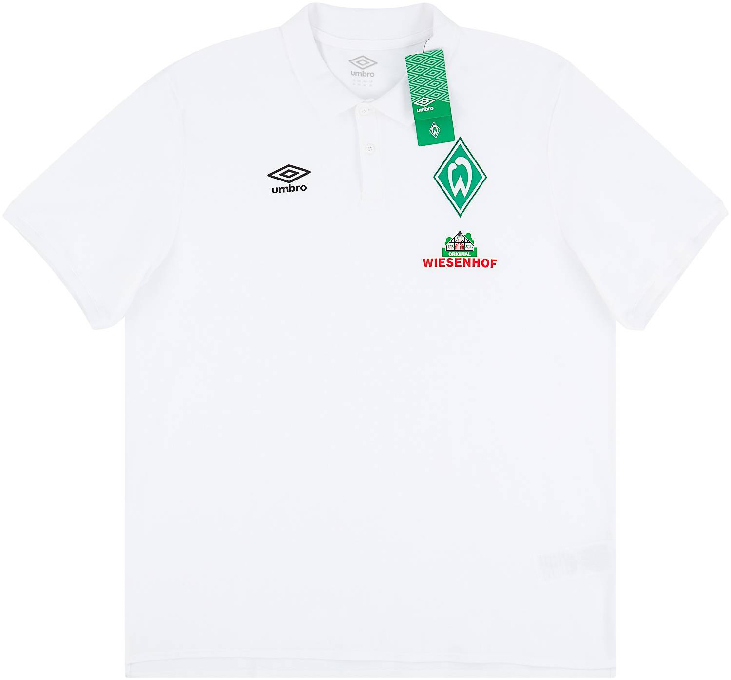 2020-21 Werder Bremen Umbro Travel Polo T-Shirt (3XL)