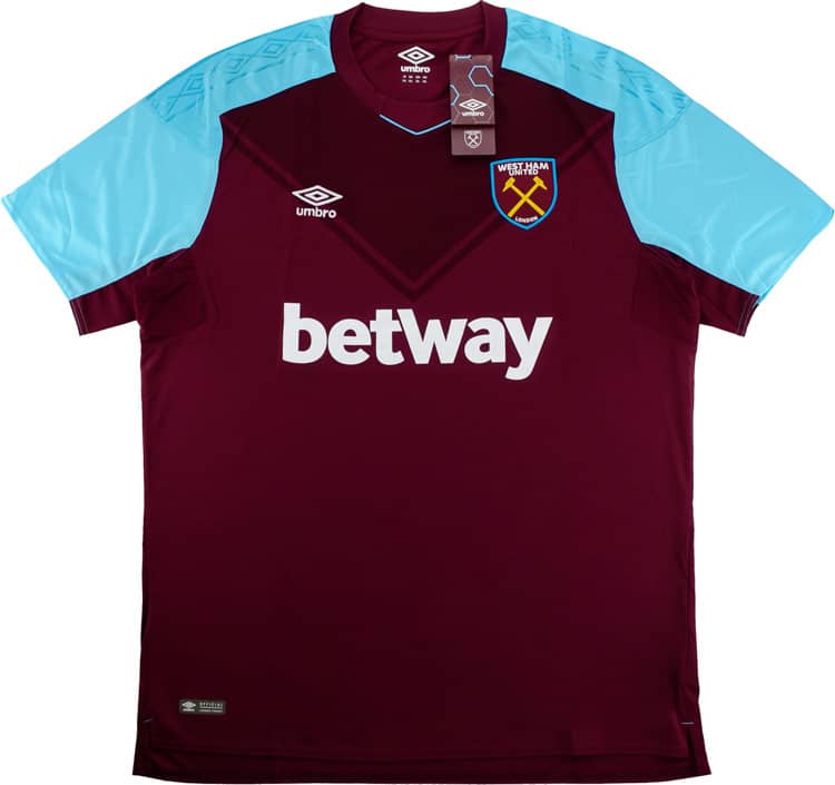 2017-18 West Ham Home Shirt